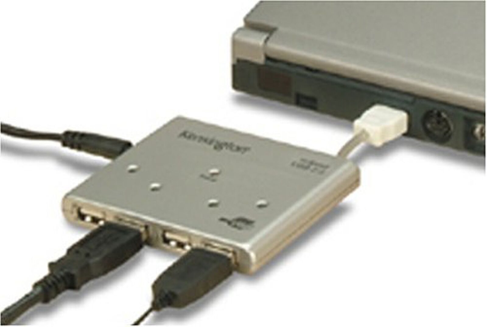Kensington PocketHub USB 2.0 Compact 4-Port Hub (33054)