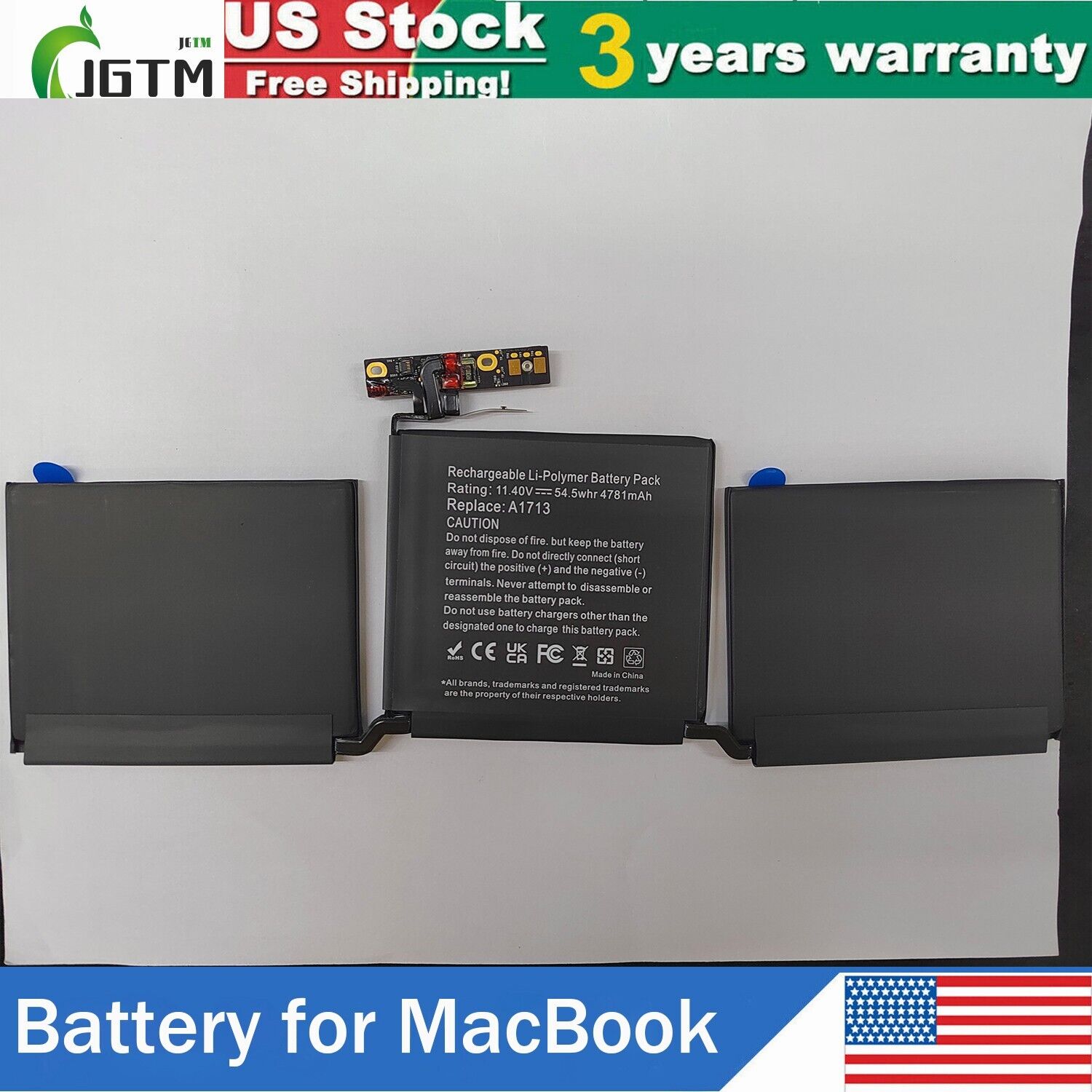 A1713 Battery For Apple MacBook Pro 13
