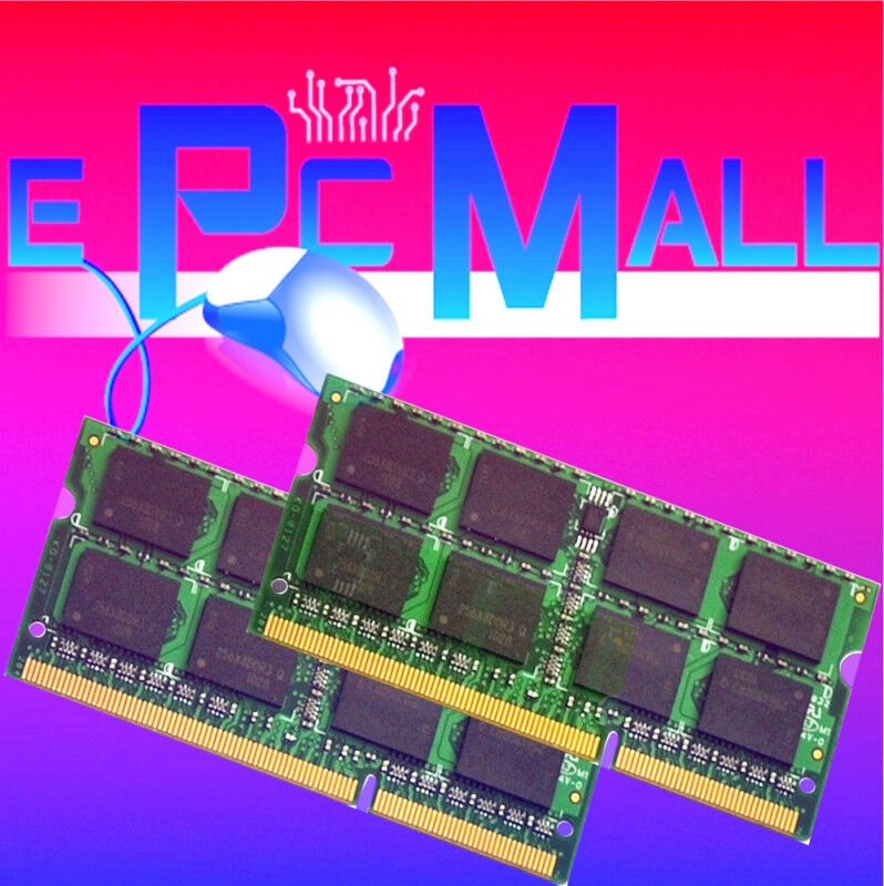 NEW 8GB DDR3 PC3-8500 PC 8500 1066 MHz SODIMM LAPTOP 2x 4GB MEMORY (Not for Mac)