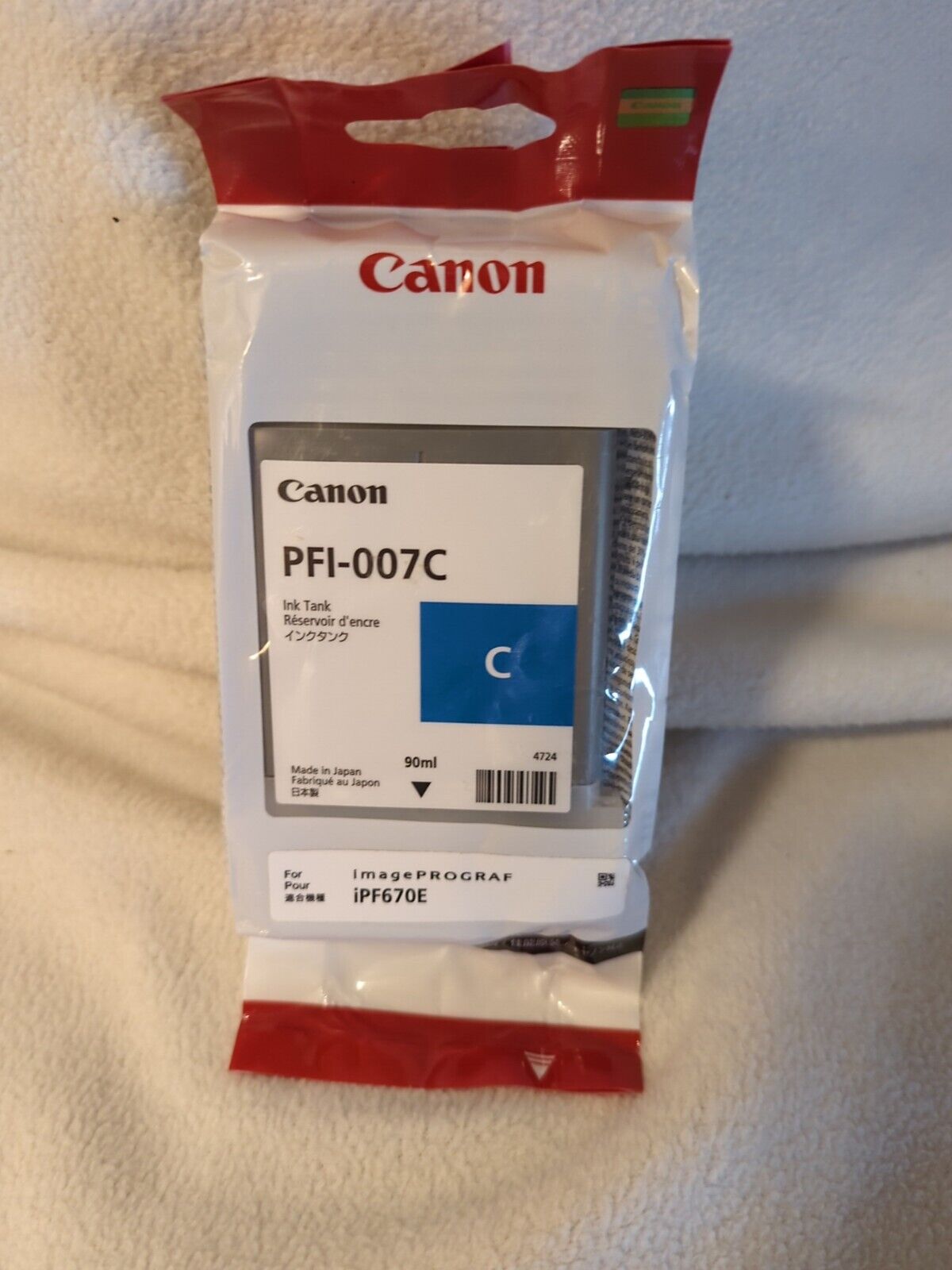 Genuine OEM Canon PFI-106C Cyan Ink Tank Expired 06/2021 New In Package