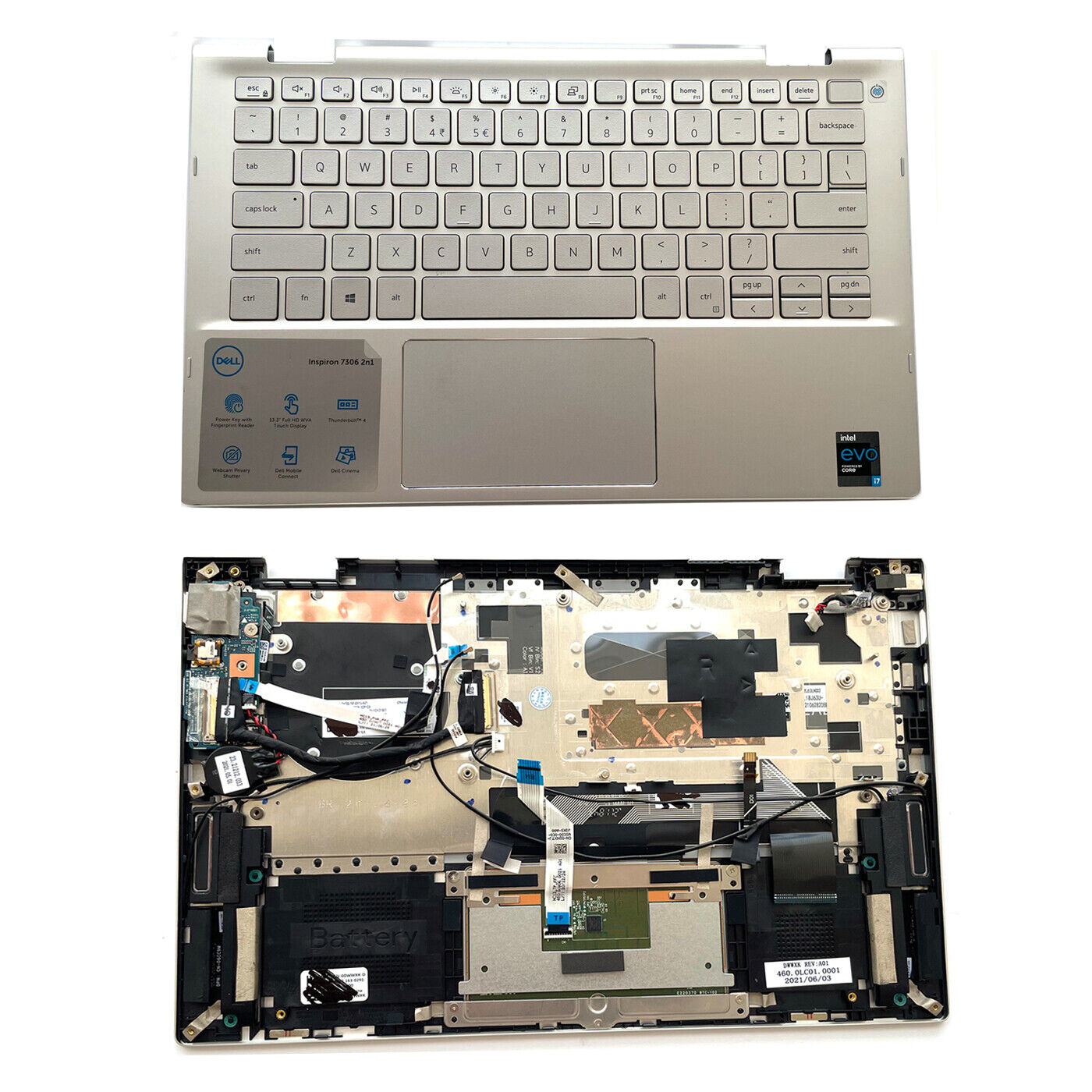 For Dell Inspiron 7306 13.3\