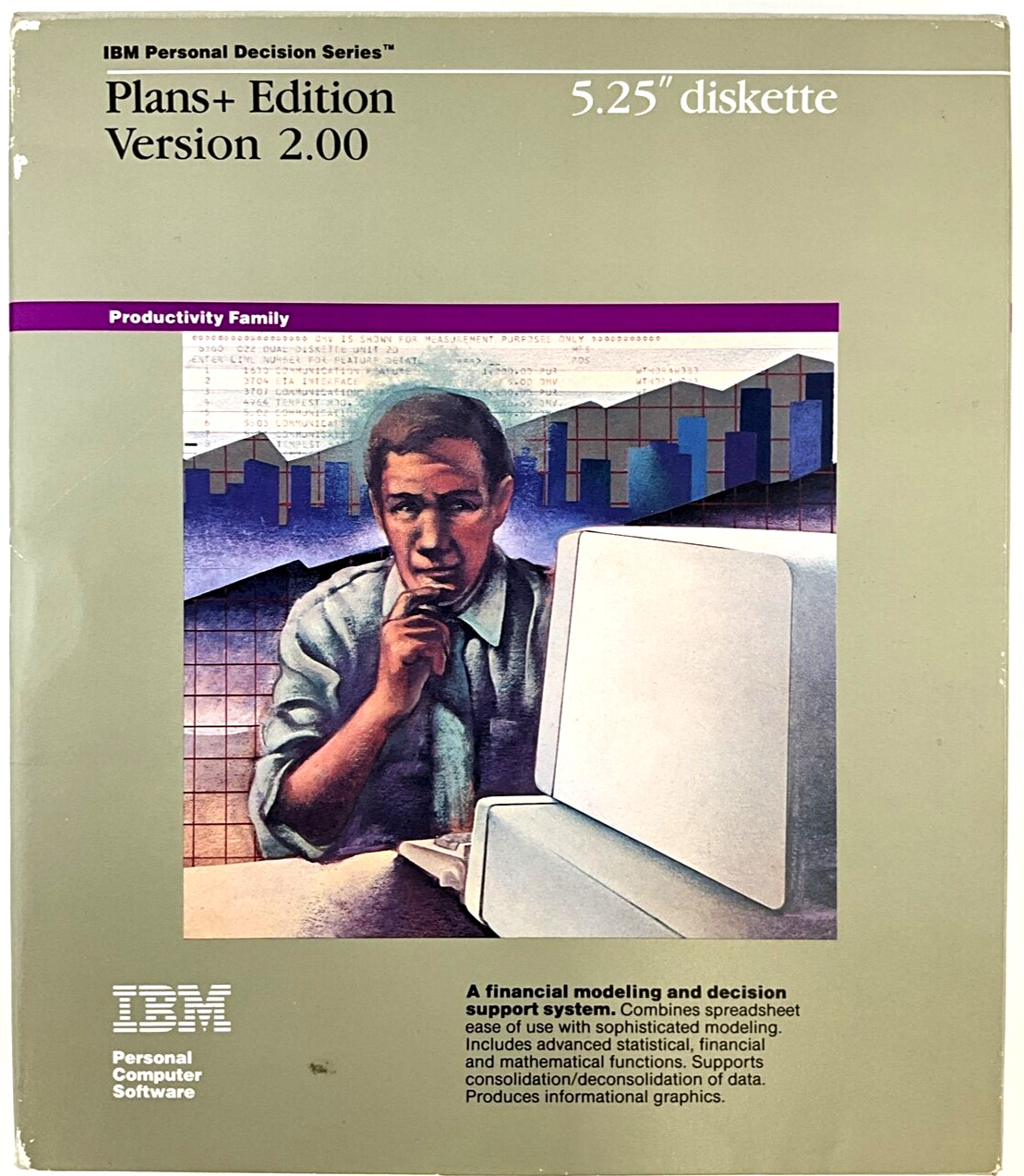 IBM Personal Decision Series Productivity Family - Plans+ Edition Vintage 