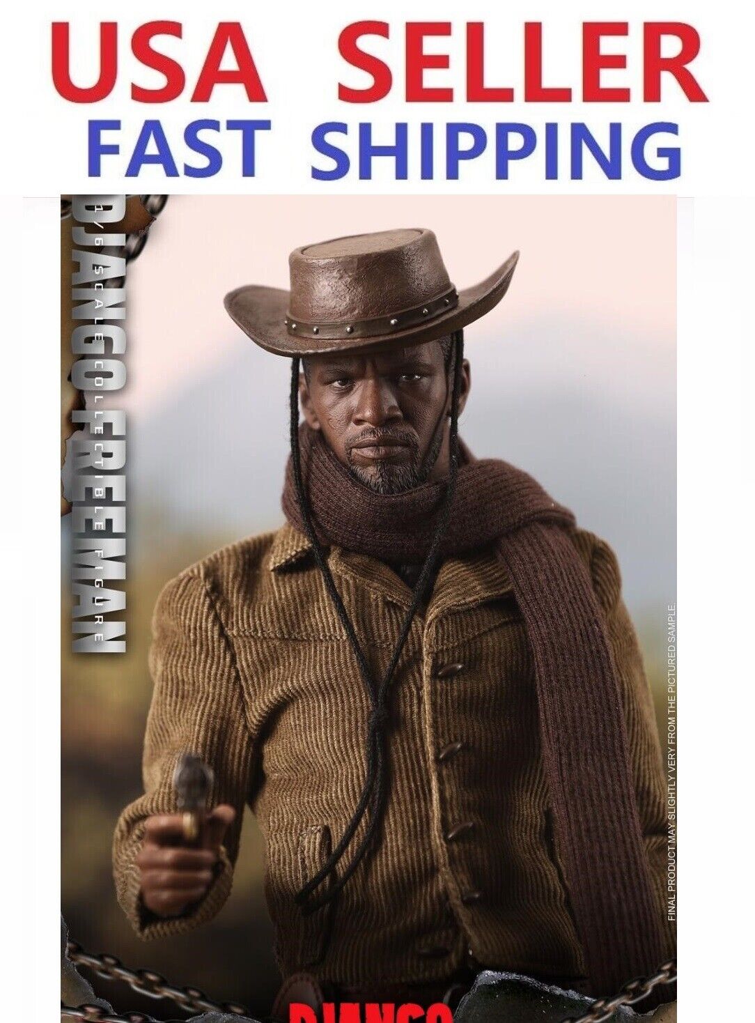 Present Toys 1/6 West Cowboy FULL figure African Male 12\