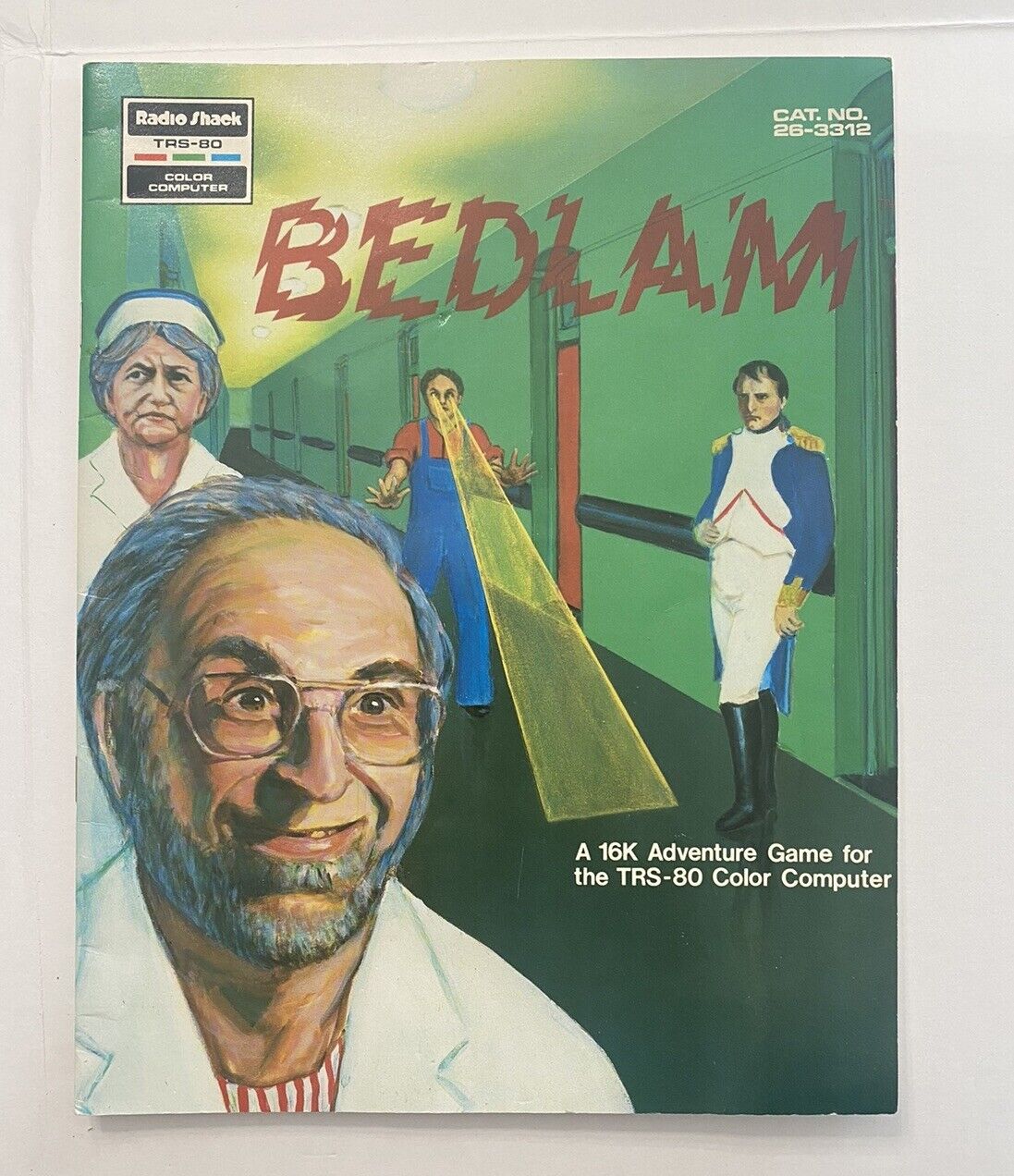 Bedlam Adventure Game Book Only 1982 Tandy/Radio Shack TRS-80 Computer Program