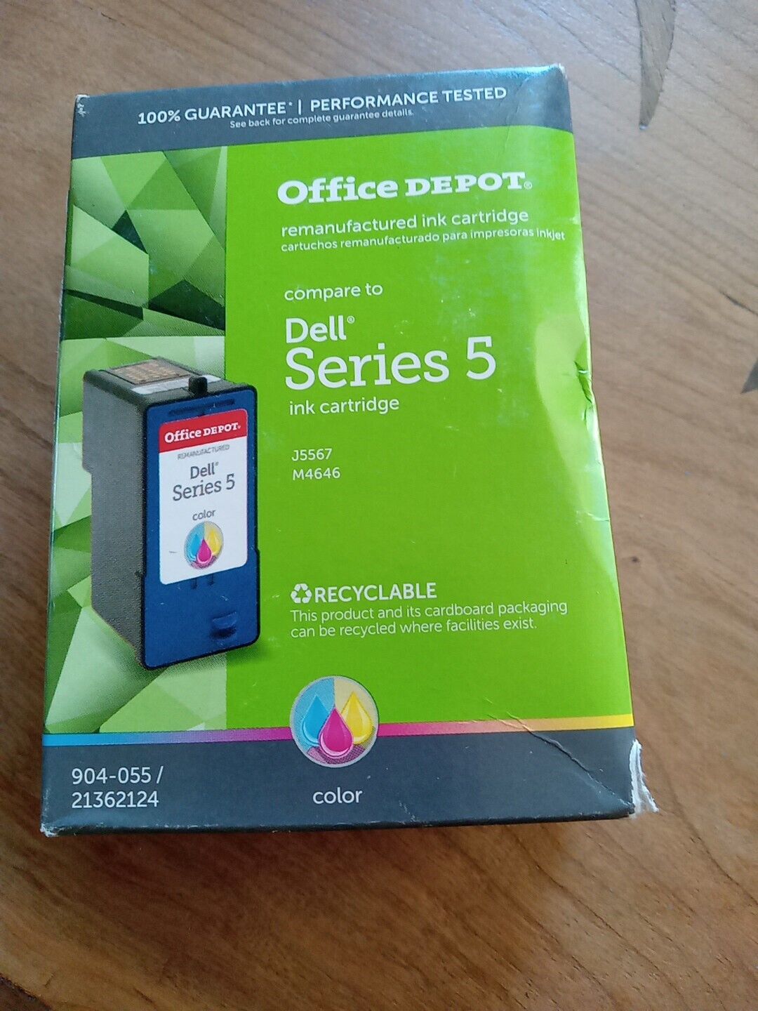 Office Depot Brand Ink Cartridge Dell Series 5 Color 