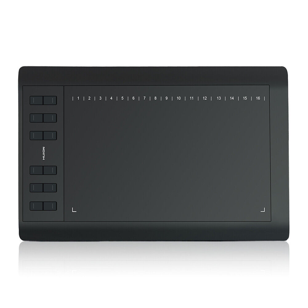 Buy1,Get1 FREE Huion New 1060PLUS 8192 Graphic Drawing Tablet 12 Key Refurbished