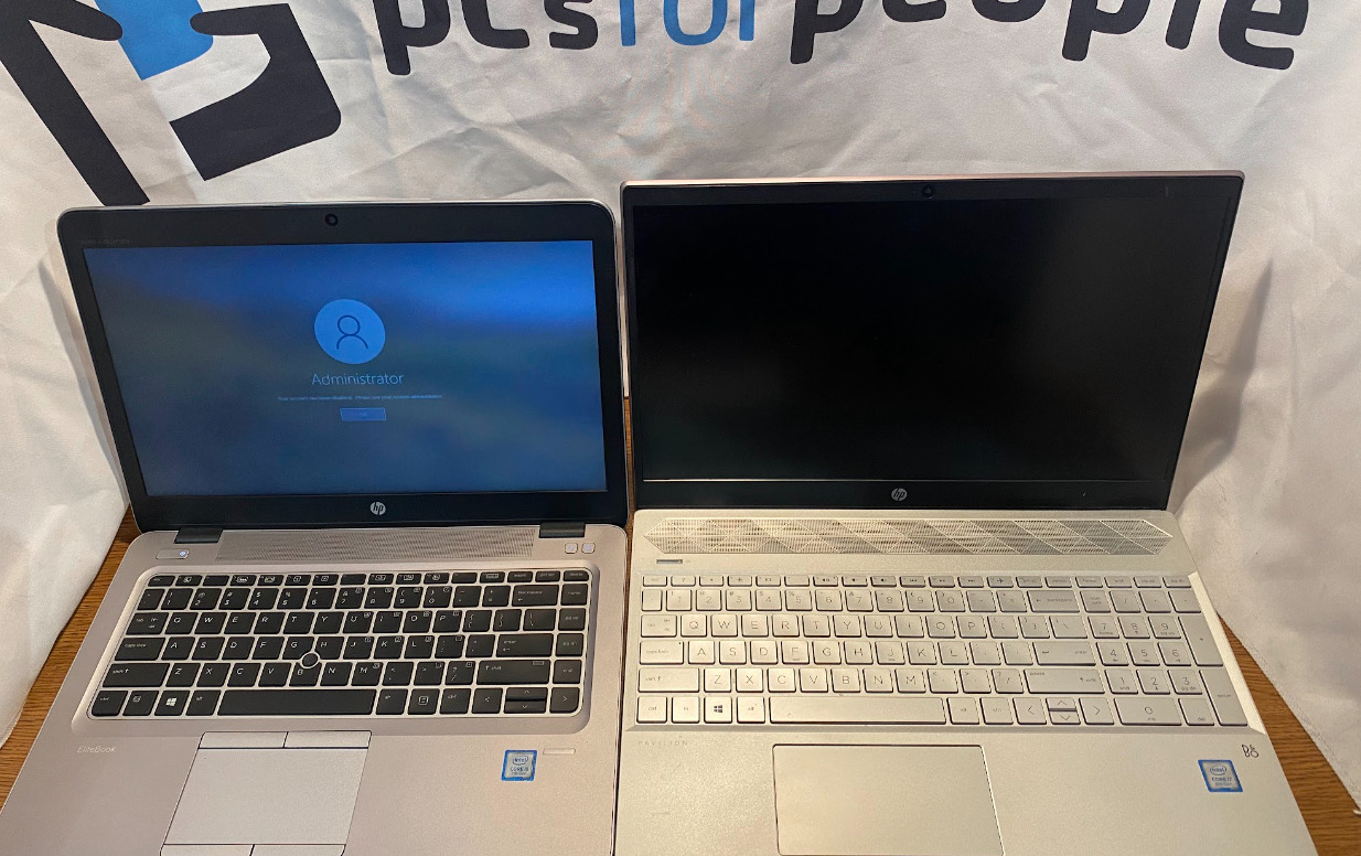 For Parts or Repair- LOT OF 2 HP Laptops (i5 / I7)