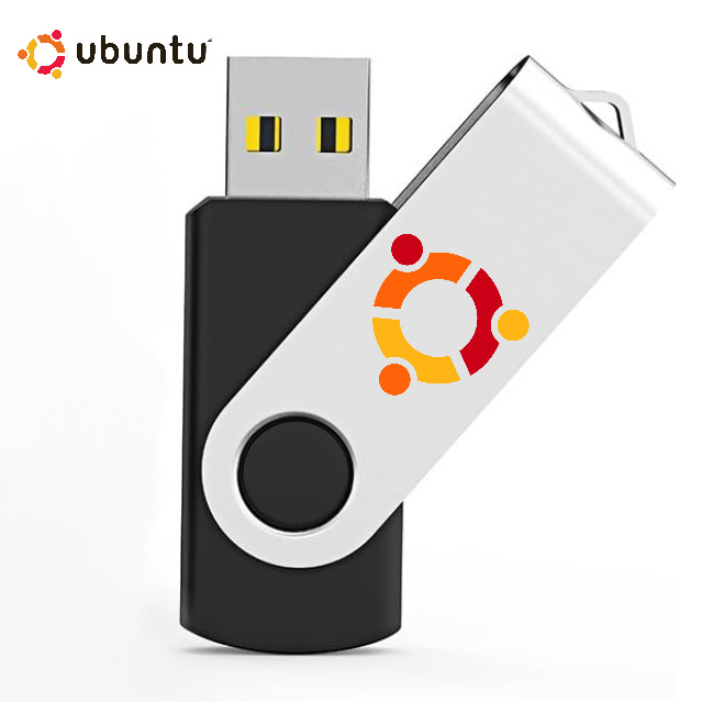  Ubuntu 23.10 (latest version) Linux Bootable USB Flash Drive 8 GB