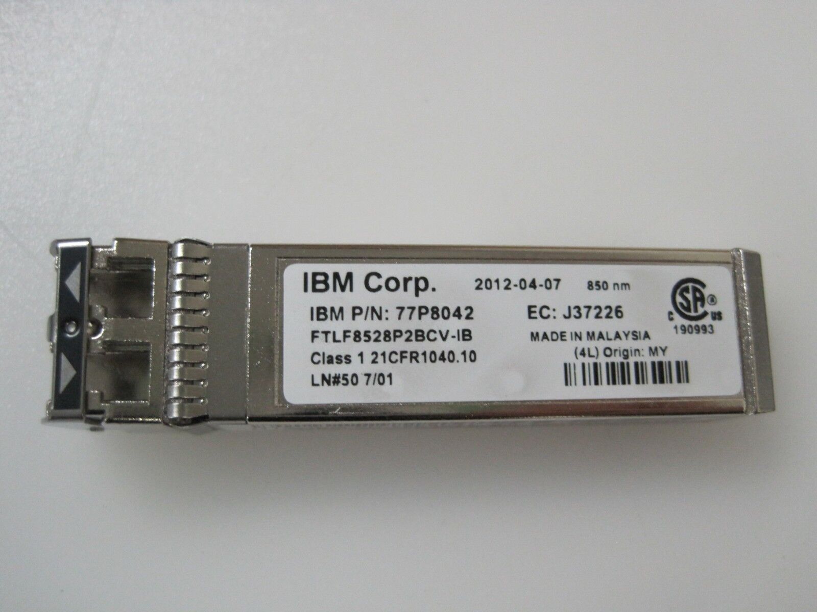 LOT OF 26 IBM 77P8042 8GB SW SFP MODULES