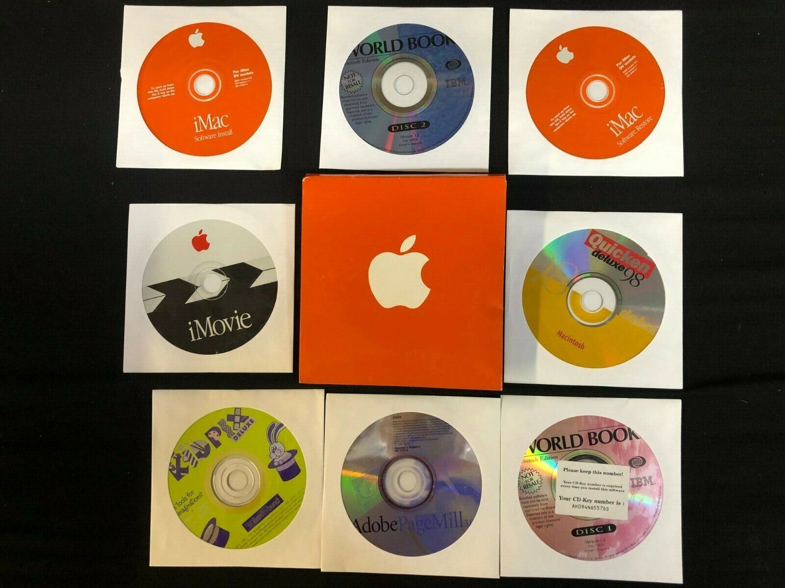Apple Macintosh iMac DV (1999) Software Media Pack 600-7630A 