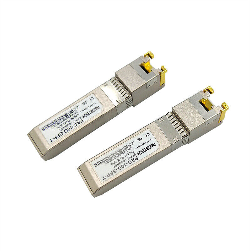 Fully Compatibility 10GBase-T Transceiver SFP-10G-T  SFP+ to RJ45 Copper 30M 80M