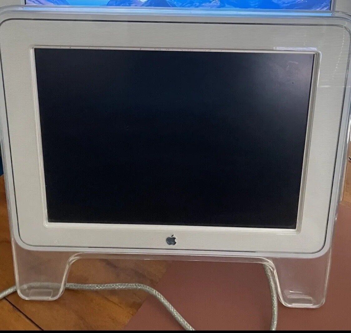 Apple Studio Display 2000 M2454 15inch Monitor Working vintage Mac LCD  - READ