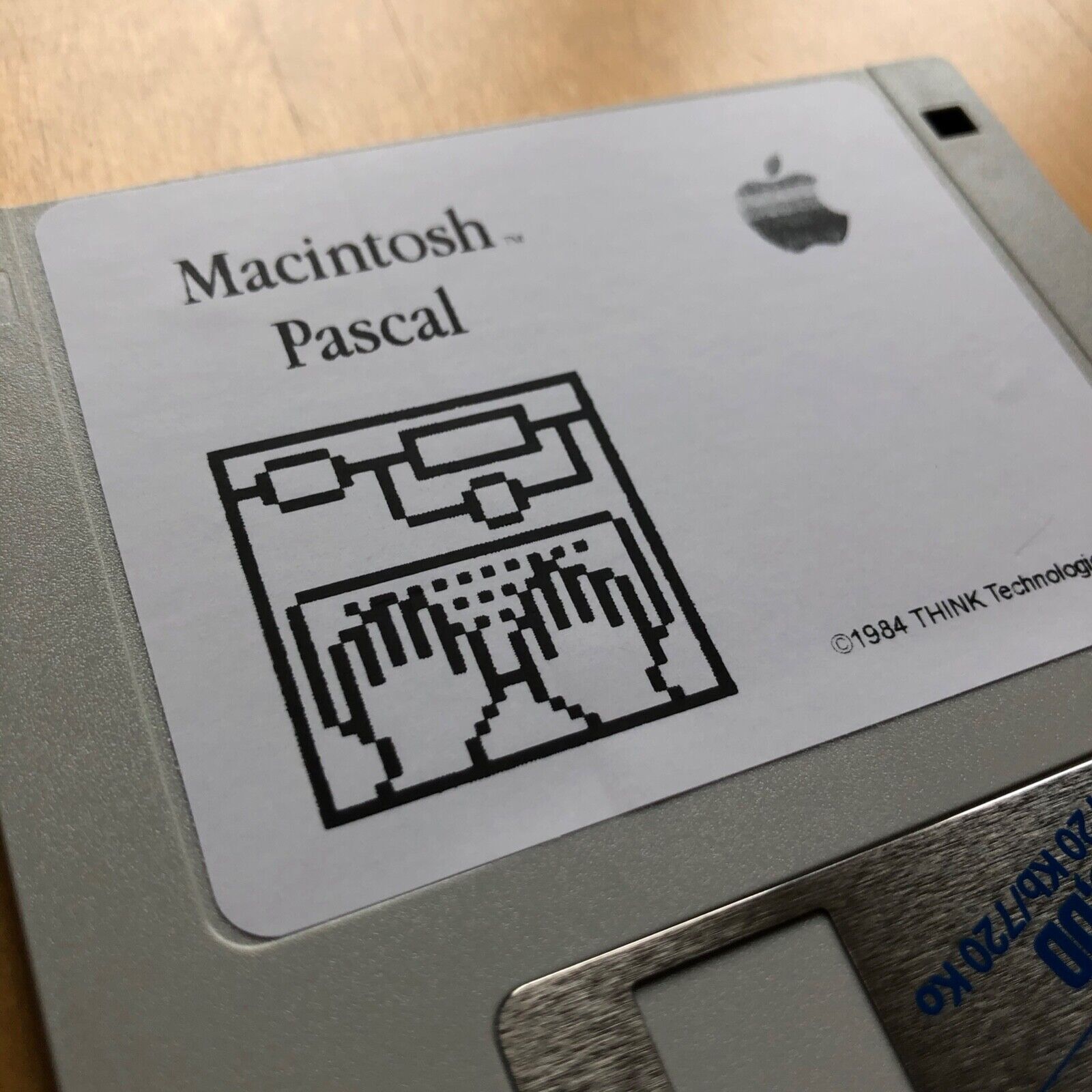  Apple Macintosh Pascal 1.0 (1984) floppy disk - 800k