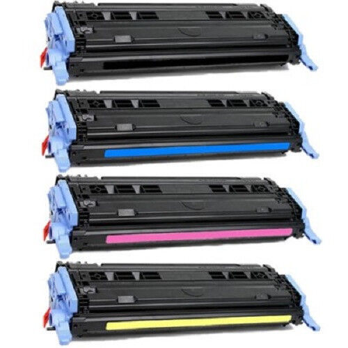 HP 2600n LaserJet Toner Q6000A Q6001A Q6002A Q6003 Cartridge 4 Color Bundle Set