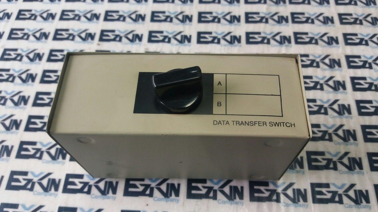 Manual 2 PORT A/B Data Transfer Switch Box 