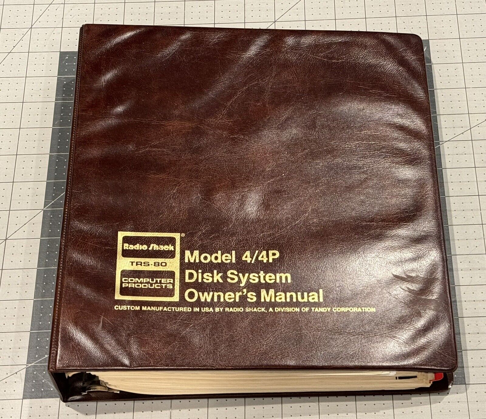 Radio Shack TRS-80 Model 4/4p Disk System Owner’s Manual