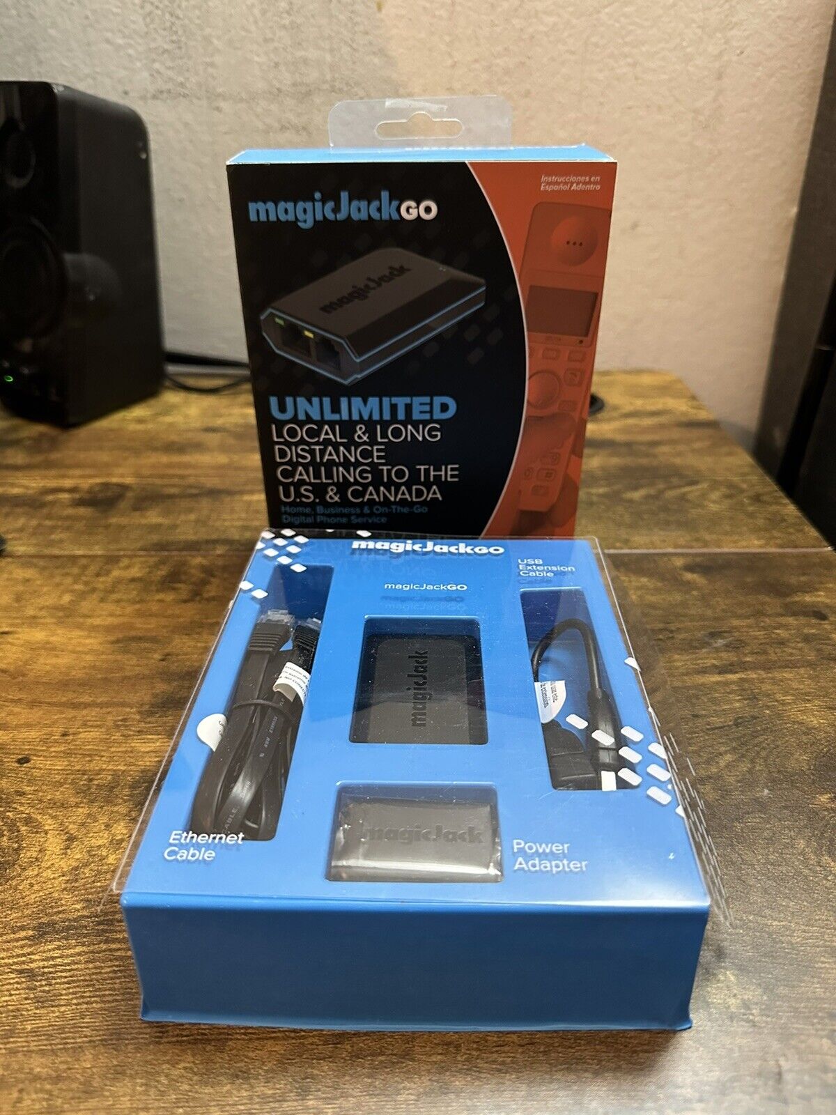 MAGIC JACK GO Smart Home/Business On The Go Digital Phone Service With Adapter