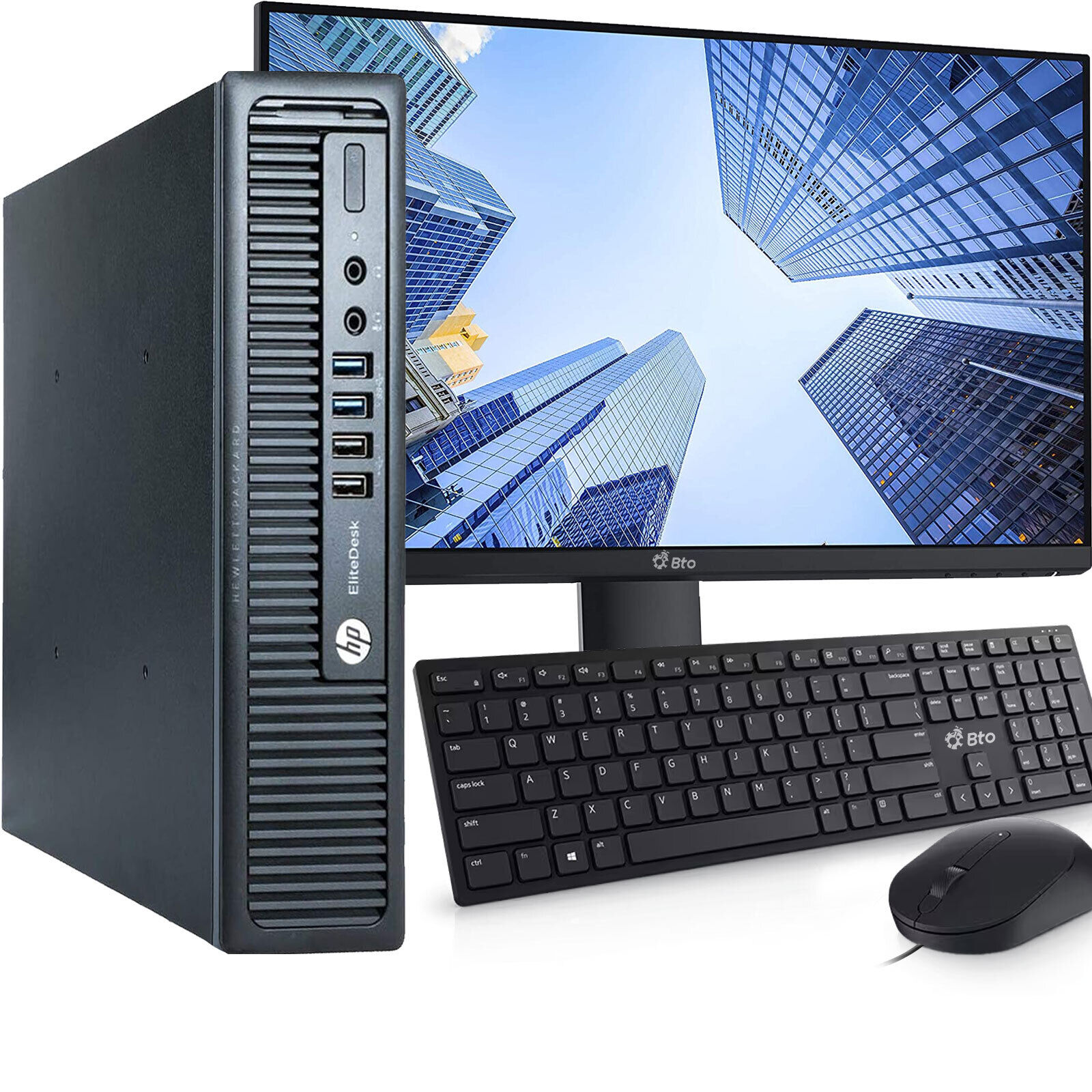 HP G1 USSF Desktop Computer PC i5-4570 32GB 2TB SSD Wi-Fi New 24\