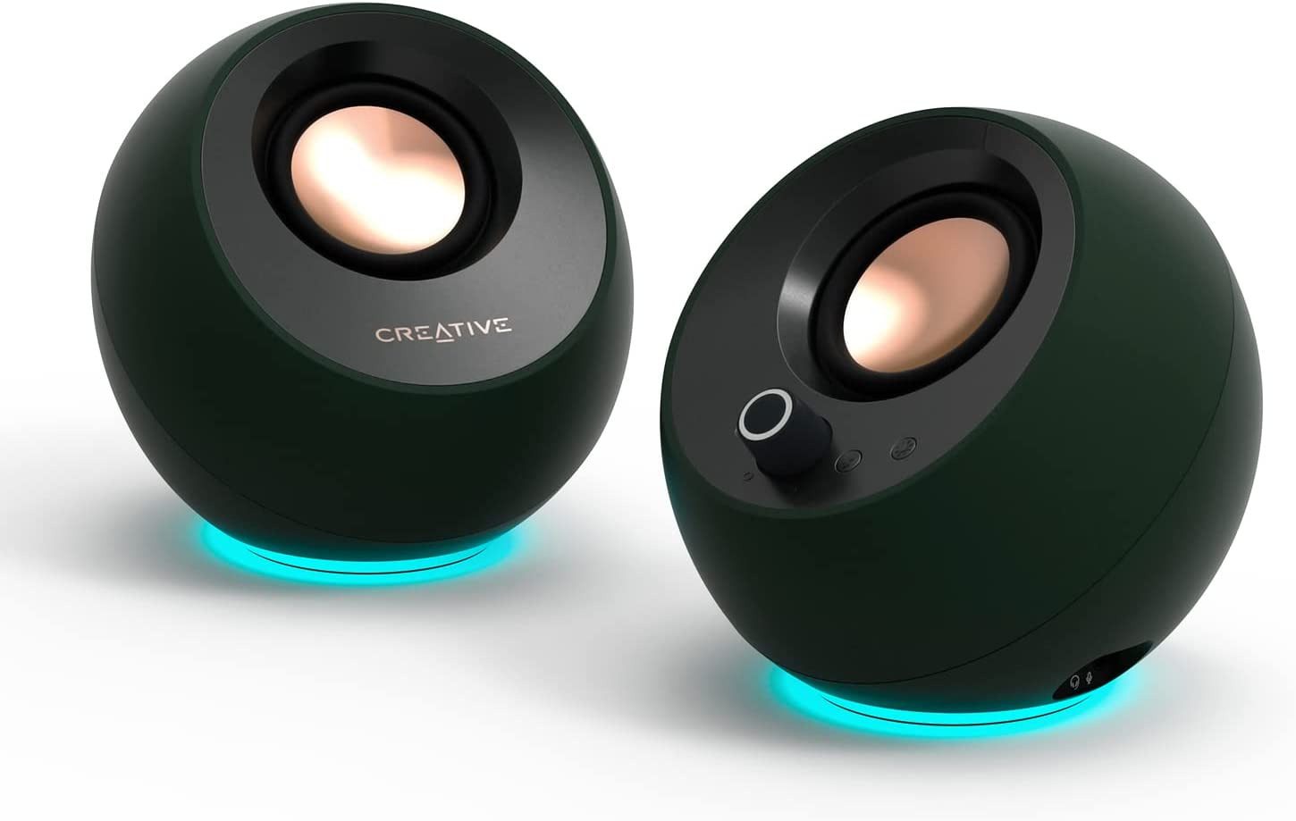 Creative Pebble Pro 2.0 Portable Bluetooth Speaker System - Green