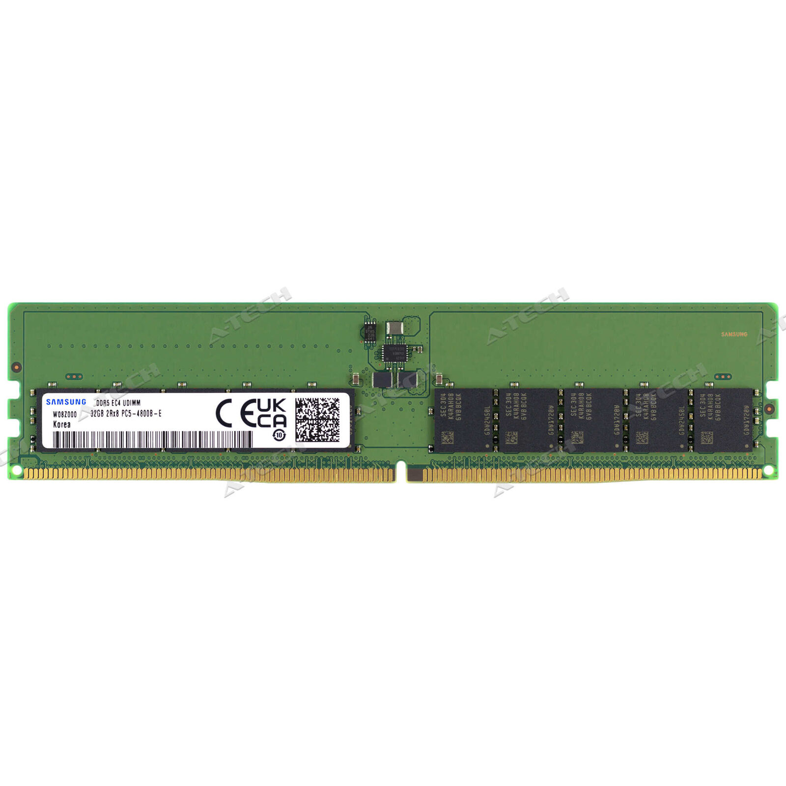Samsung 32GB 2Rx8 PC5-4800 DDR5-38400 ECC UDIMM Unbuffered Server Memory RAM 1x