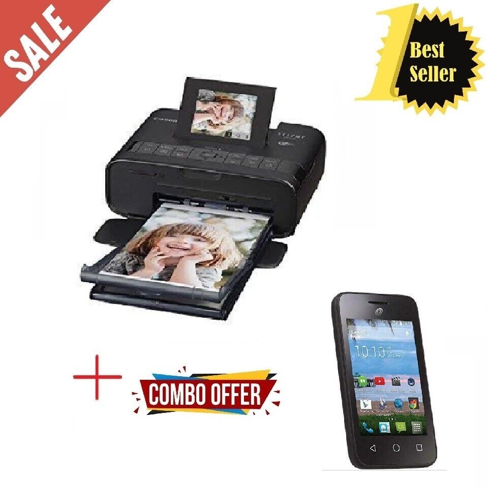 🔥BEST COMBO SALES on EBAY🔥 Canon SELPHY Photo Printer & Alcatel Android Phone