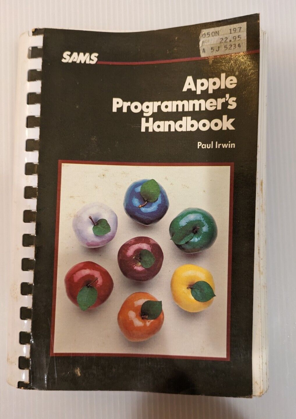 VTG 1984 SAMS Apple Programmer's Handbook Paul Irwin FIRST ED. RARE FIRST PRINT