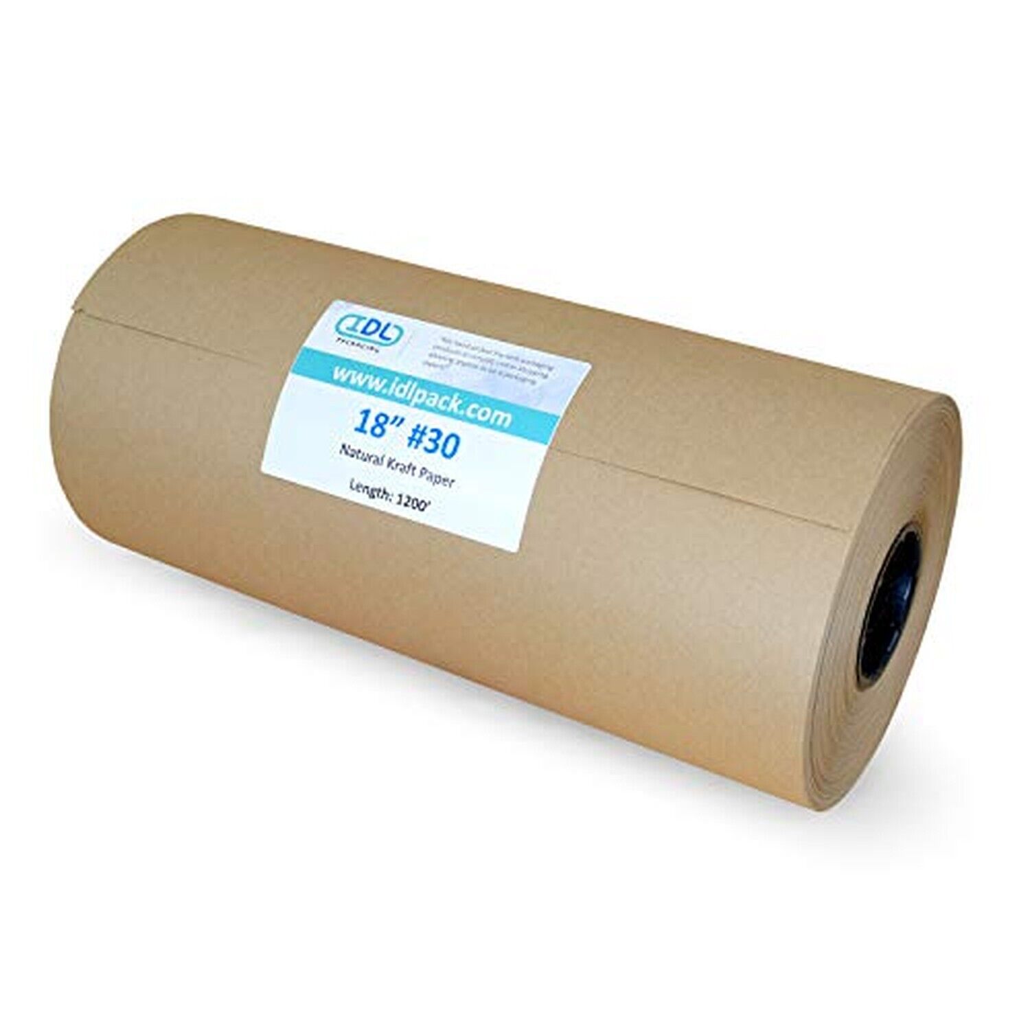 IDL Packaging Large Brown Kraft Paper Roll 18\