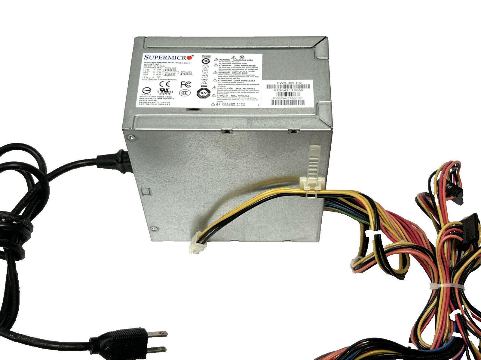 Supermicro 300W Multi-Output PS2/ATX Power Supply (PWS-305-PQ)