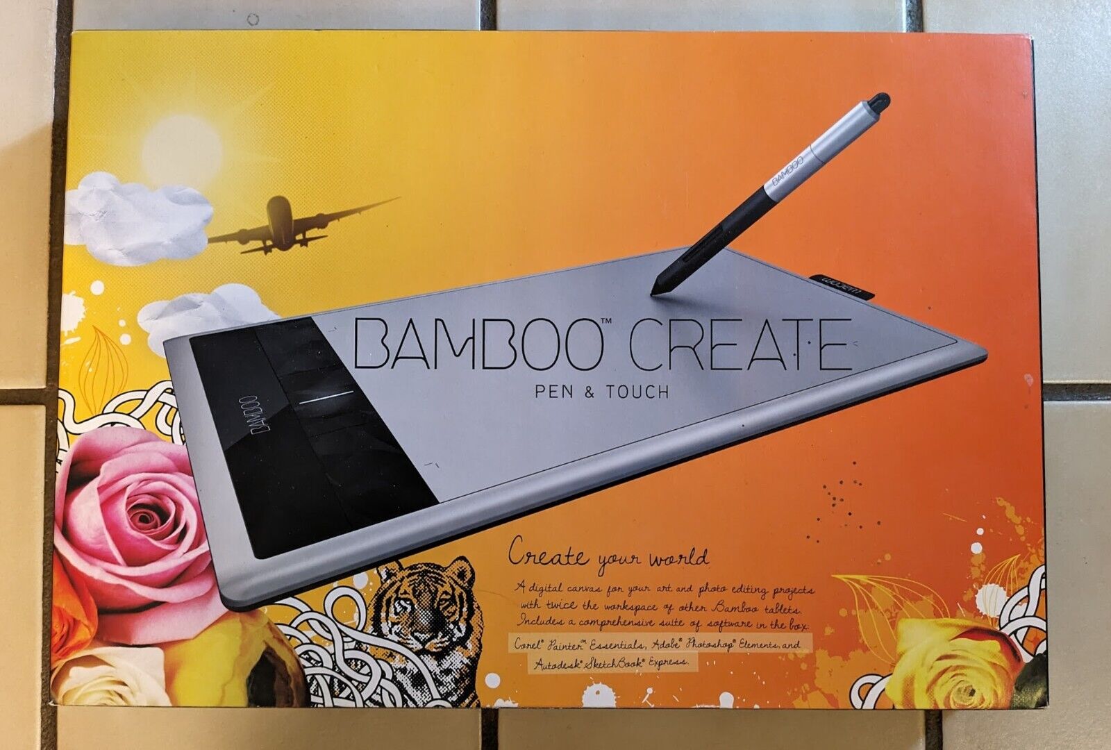 Wacom Bamboo Create Drawing Tablet - CTH670