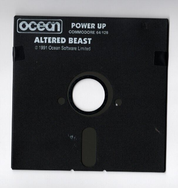 Commoddore 64 - 128 - Altered Beast - 5.25 Disk - Original