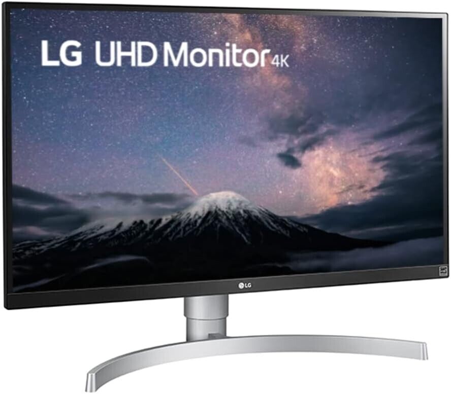 LG 27UL650-W 27 Inch 4K UHD LED Monitor with VESA DisplayHDR 400, White