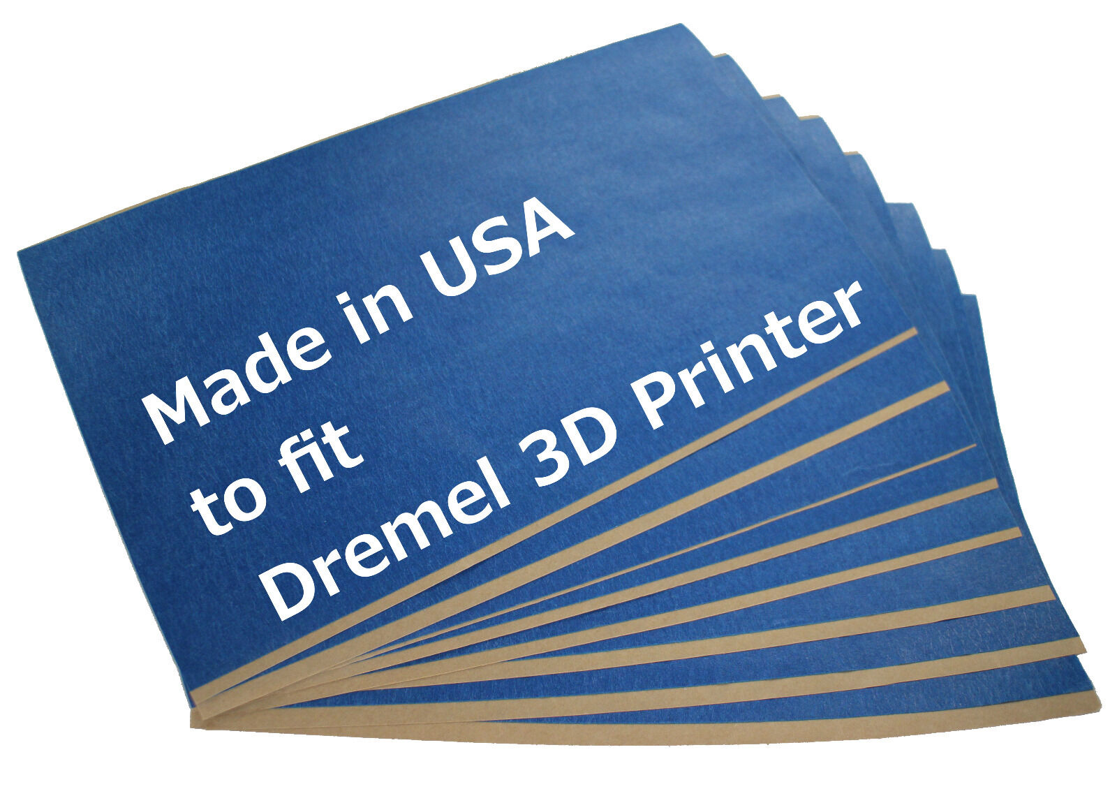 3D Printer Blue Tape for Dremel 3D40 Build Platform (10 pack)