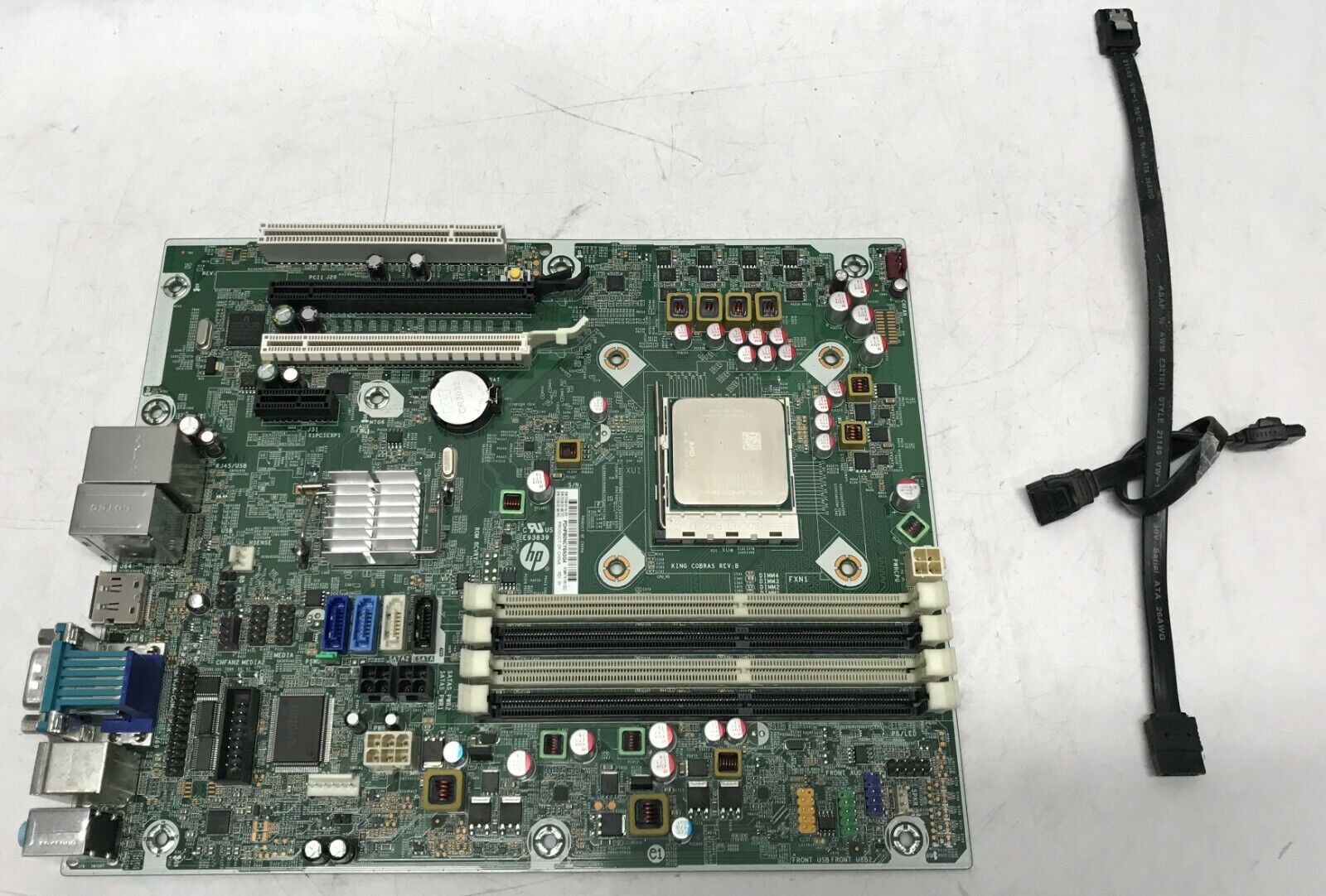 HP Pro King Cobras Motherboard Combo AMD A4-6300 3.7GHz 676196-002