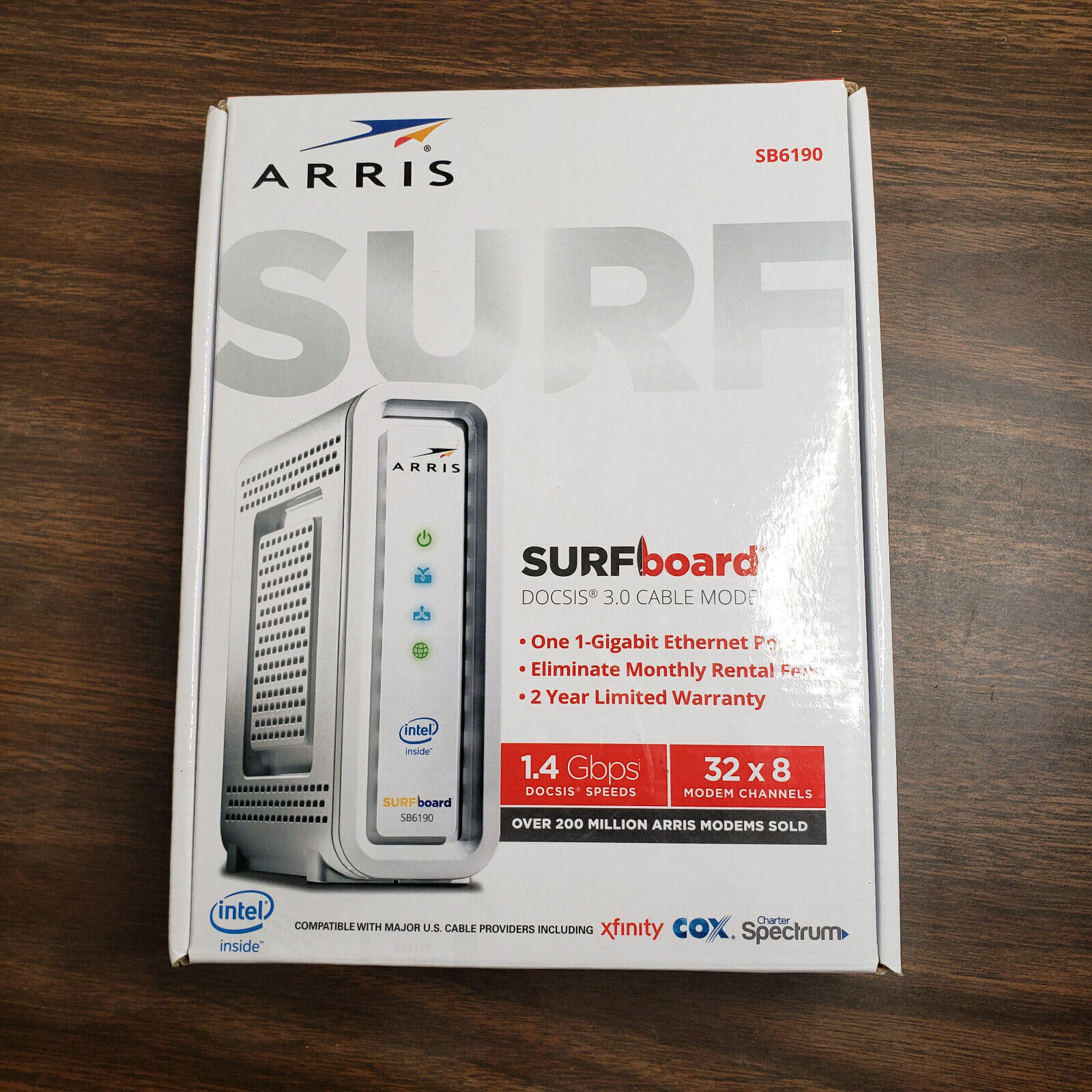 ARRIS SURF BOARD, 1.4 GBPS DOCSIS 3.0