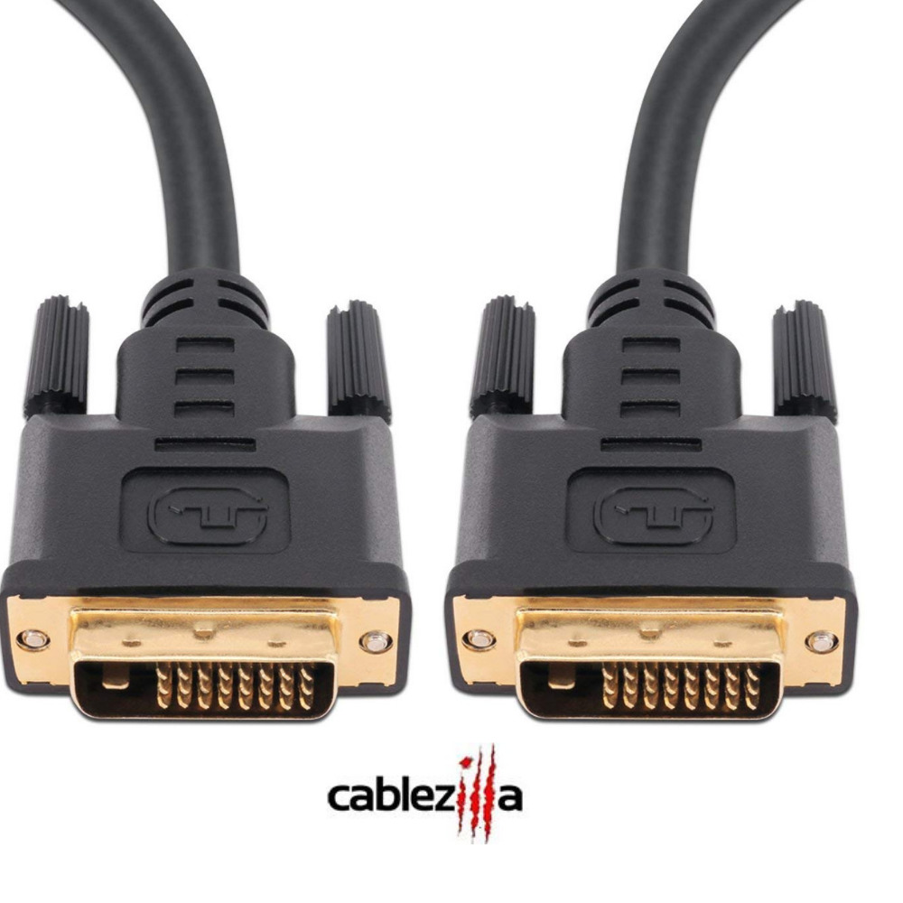 DVI-D TO DVI-D Cable Male To Male Dual Link 24 + 1 Pin Monitor Display DVI Wire