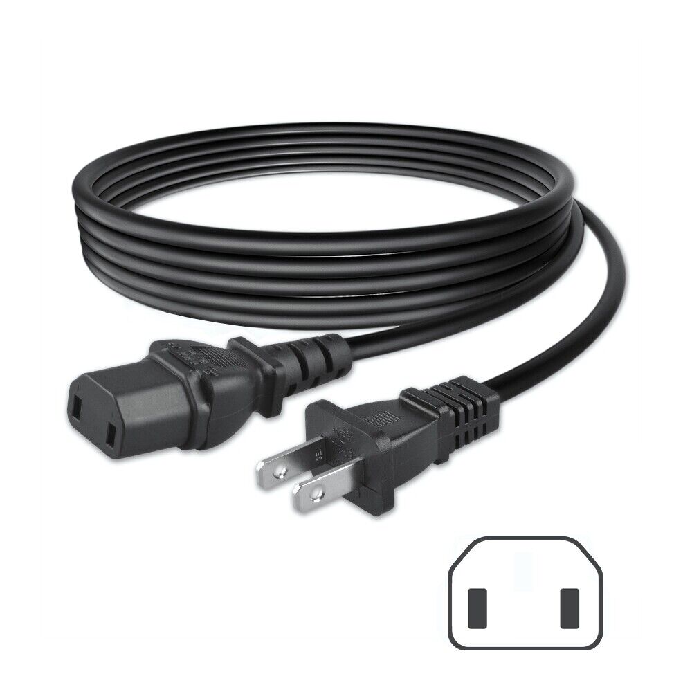 Aprelco 6ft UL Power Cord Cable for Denon AVR-2807 AVR-2808CI Surround Receiver