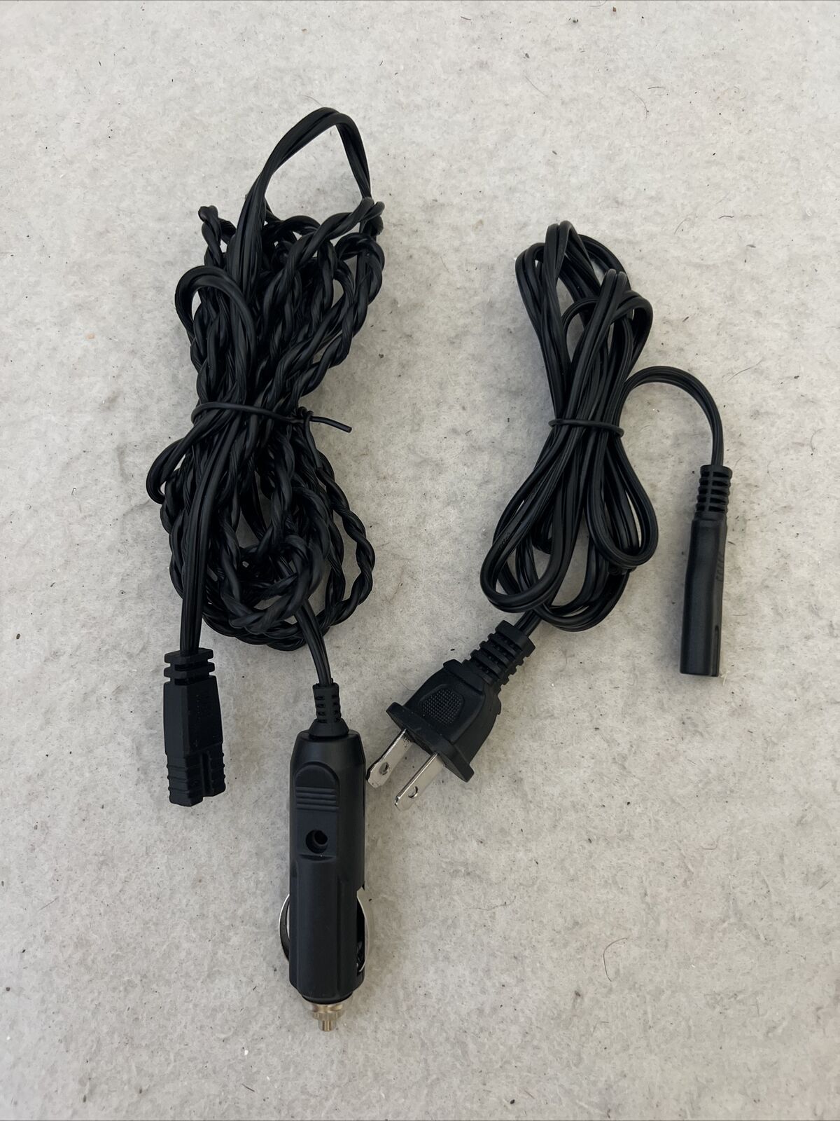 Charger Cord To Cigarette Lighter Connection For Portable Air Tire Pump