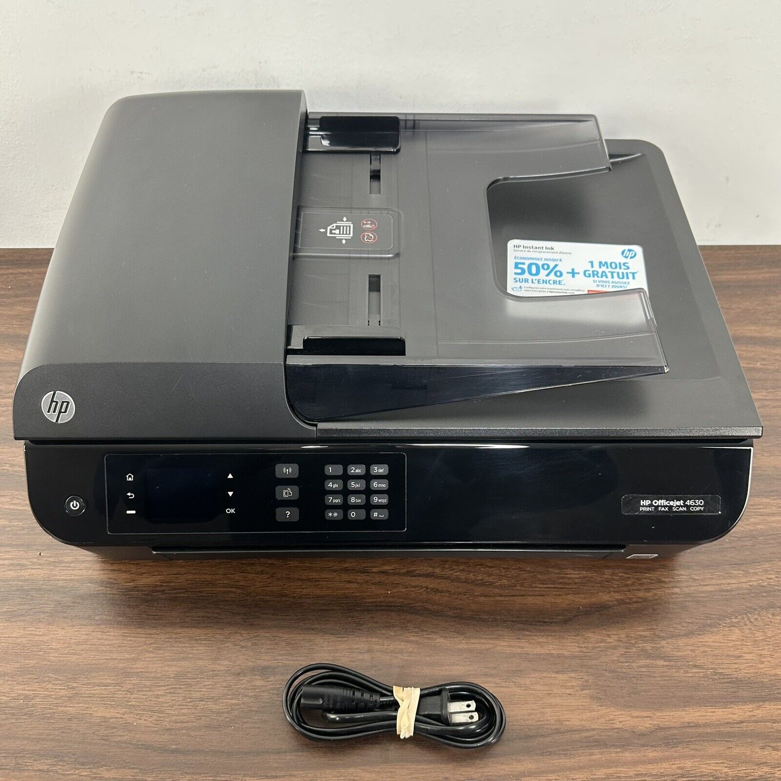HP Officejet 4630 All-In-One Inkjet Printer - NO INK - TESTED EXCELLENT