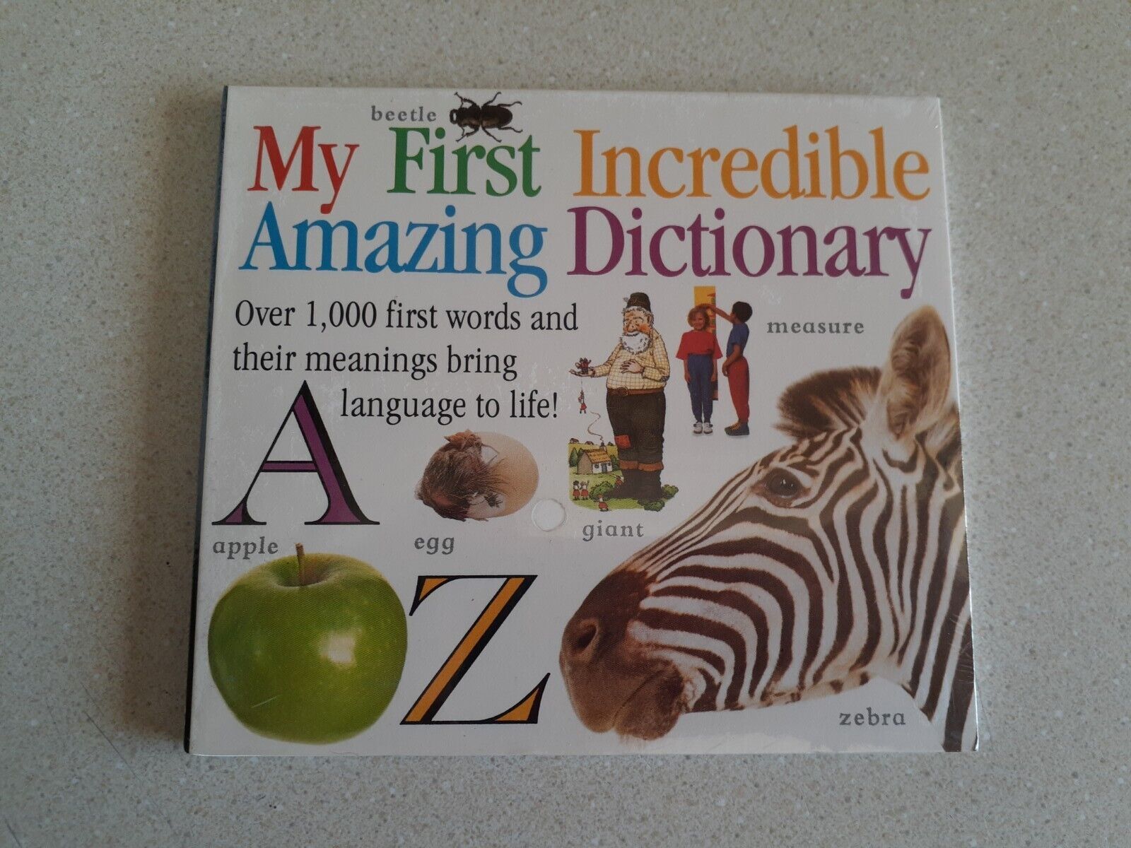 Vintage DK My First Incredible Amazing Dictionary CD-ROM  Macintosh Sealed