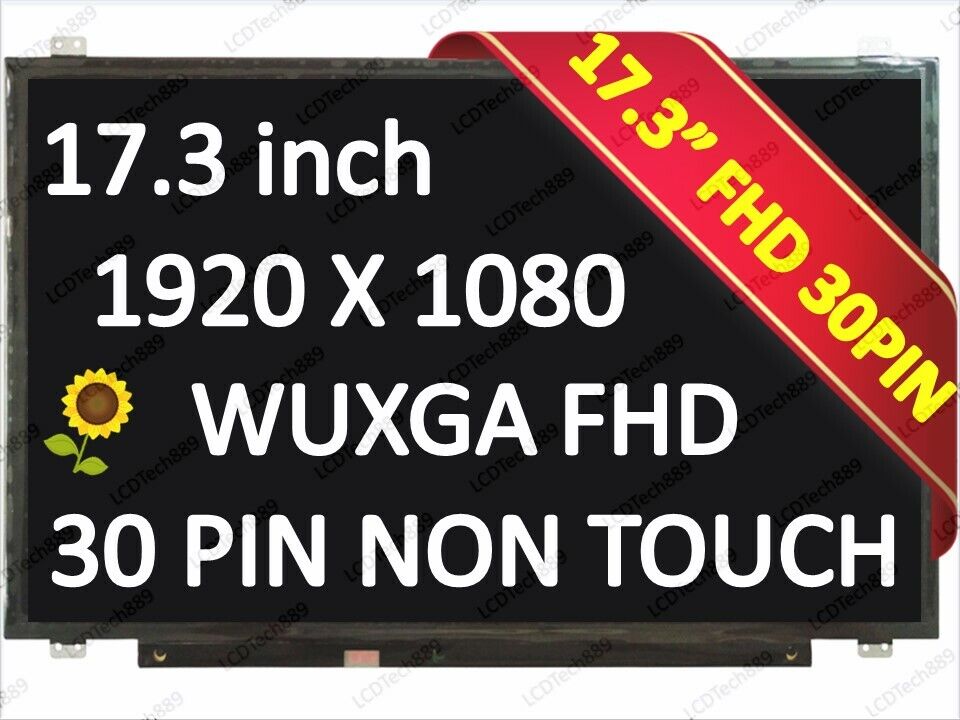 DELL VHN17 LAPTOP LED LCD Screen 0VHN17 LTN173HL01-001 17.3\' Full-HD Bottom Left