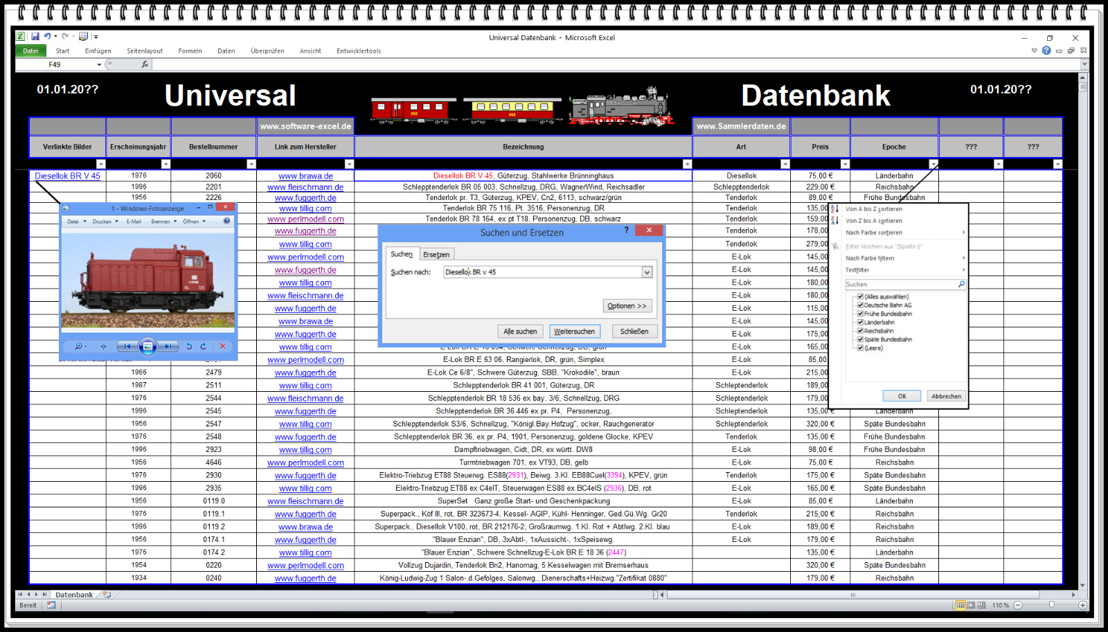 Customer Management Database Customer Database Archive Universal Collector\'s Database 
