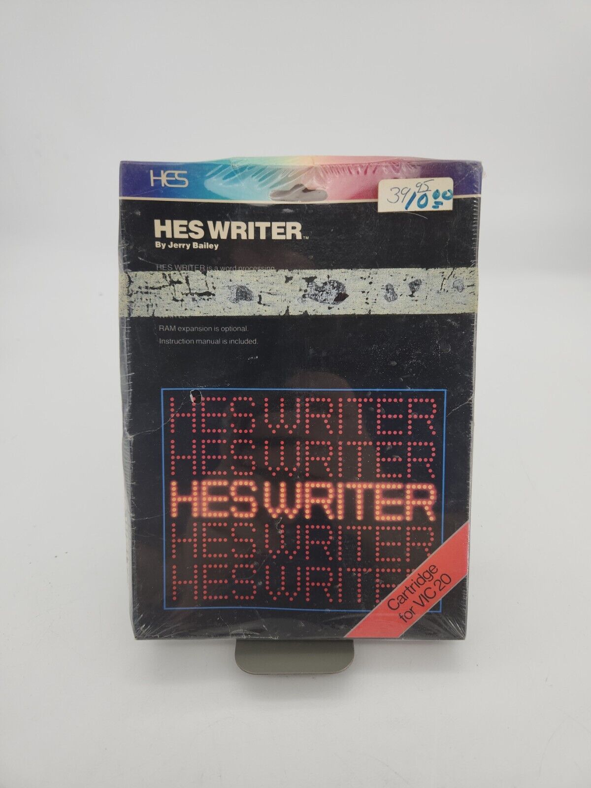 Vintage 1982 NEW Sealed HES Writer Commodore VIC-20 Software  Computer Cartridge