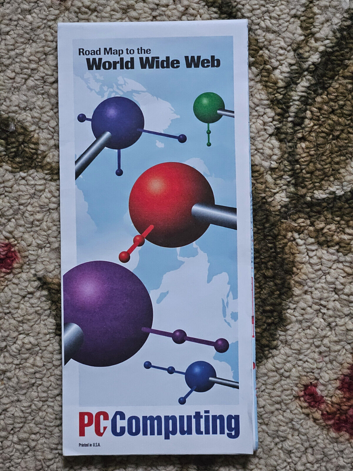 Early Rare PC Computing Road Map to the World Wide Web 1995 Timothy Edward Downs
