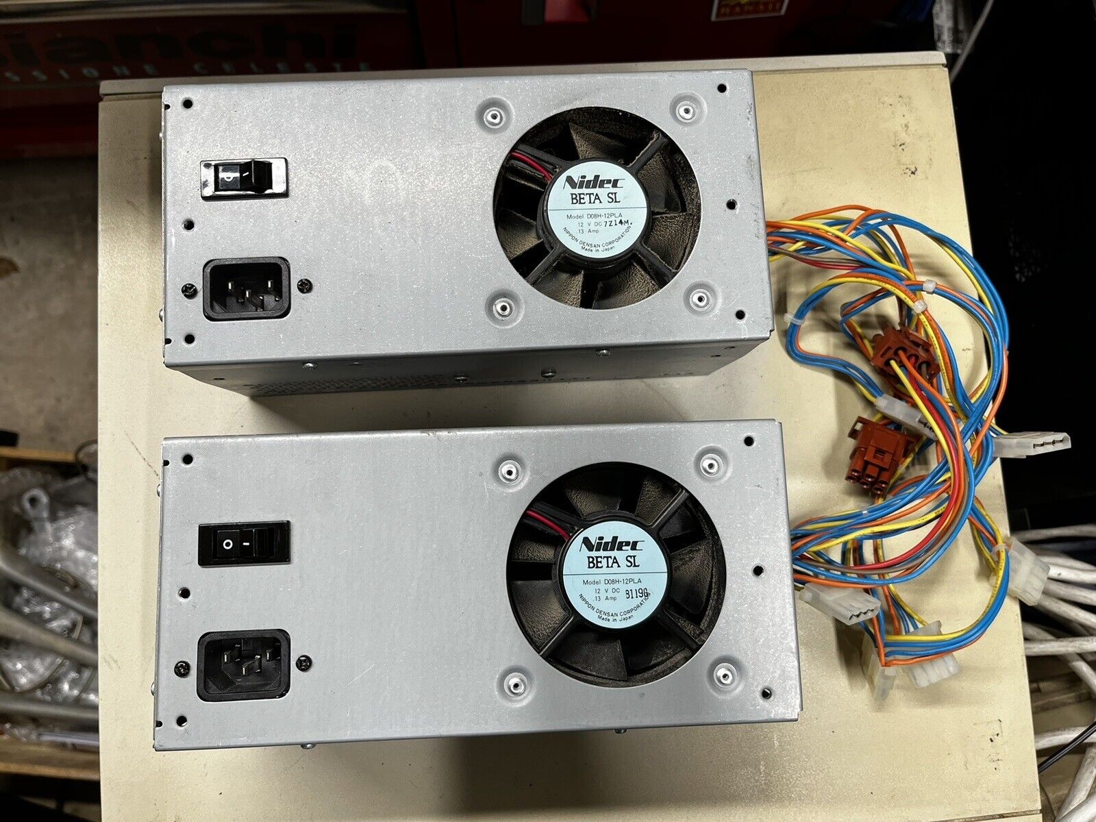 Pair Untested PHIHONG PSM-763 75W Vintage Retro Power Supply 240v For Commodore