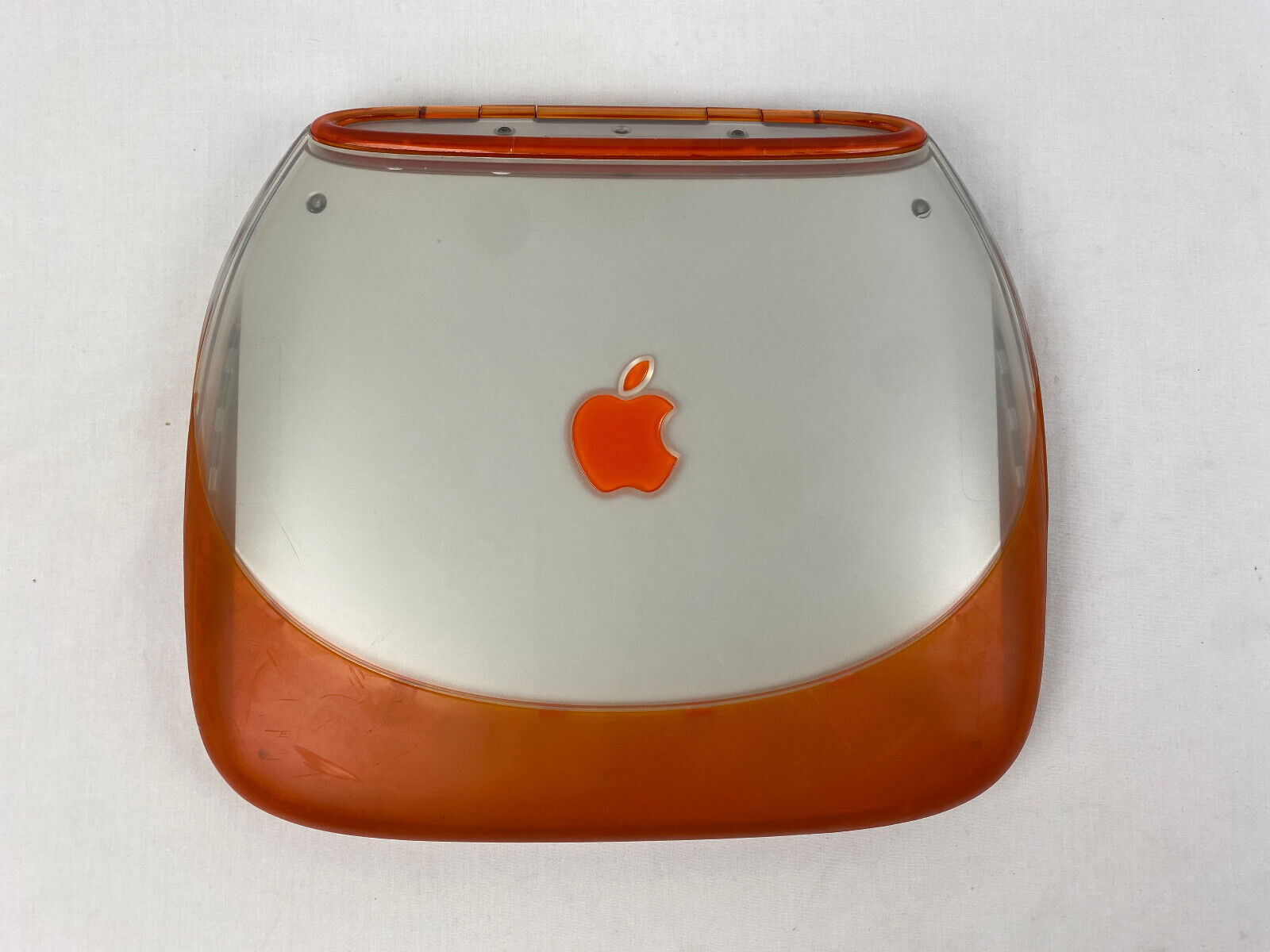 Vintage Apple iBook G3 My Family M2453 Clamshell Tangerine Orange UNTESTED