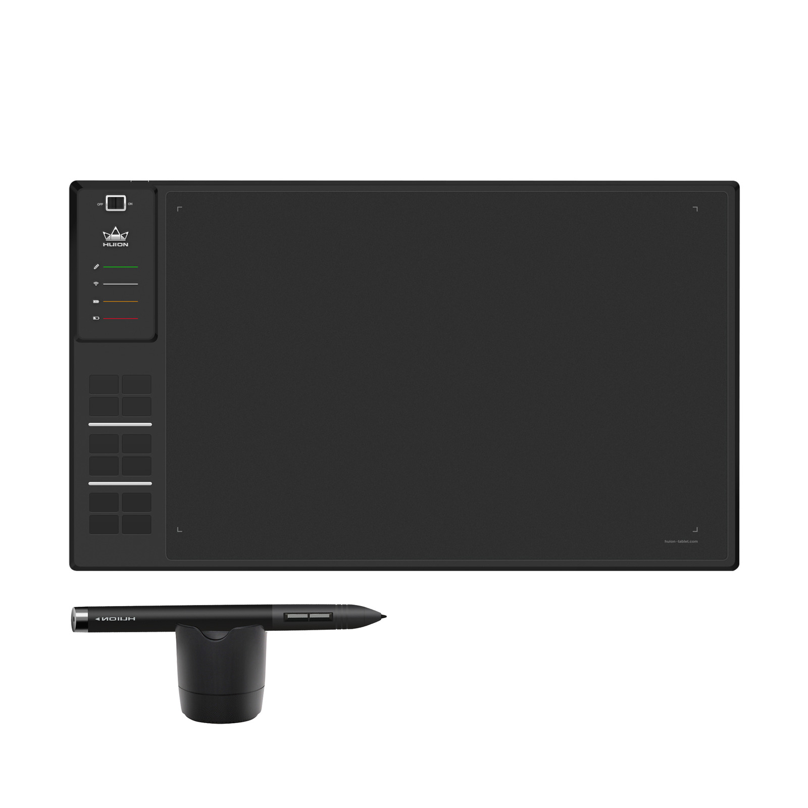 Huion WH1409 Large Size Wireless Graphics Drawing Tablet Certified Refurbished