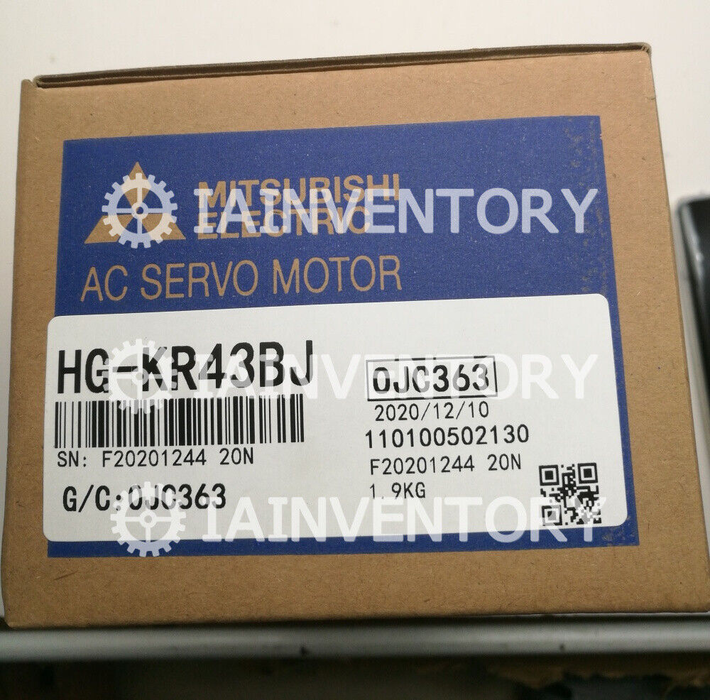 1PC Brand NEW Mitsubishi Servo Motor HG-KR43BJ Fast Shipping