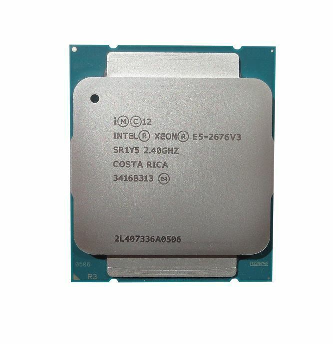 Intel Xeon E5-2676 v3 2.4GHz 12-Core Processor CPU LGA2011 SR1Y5