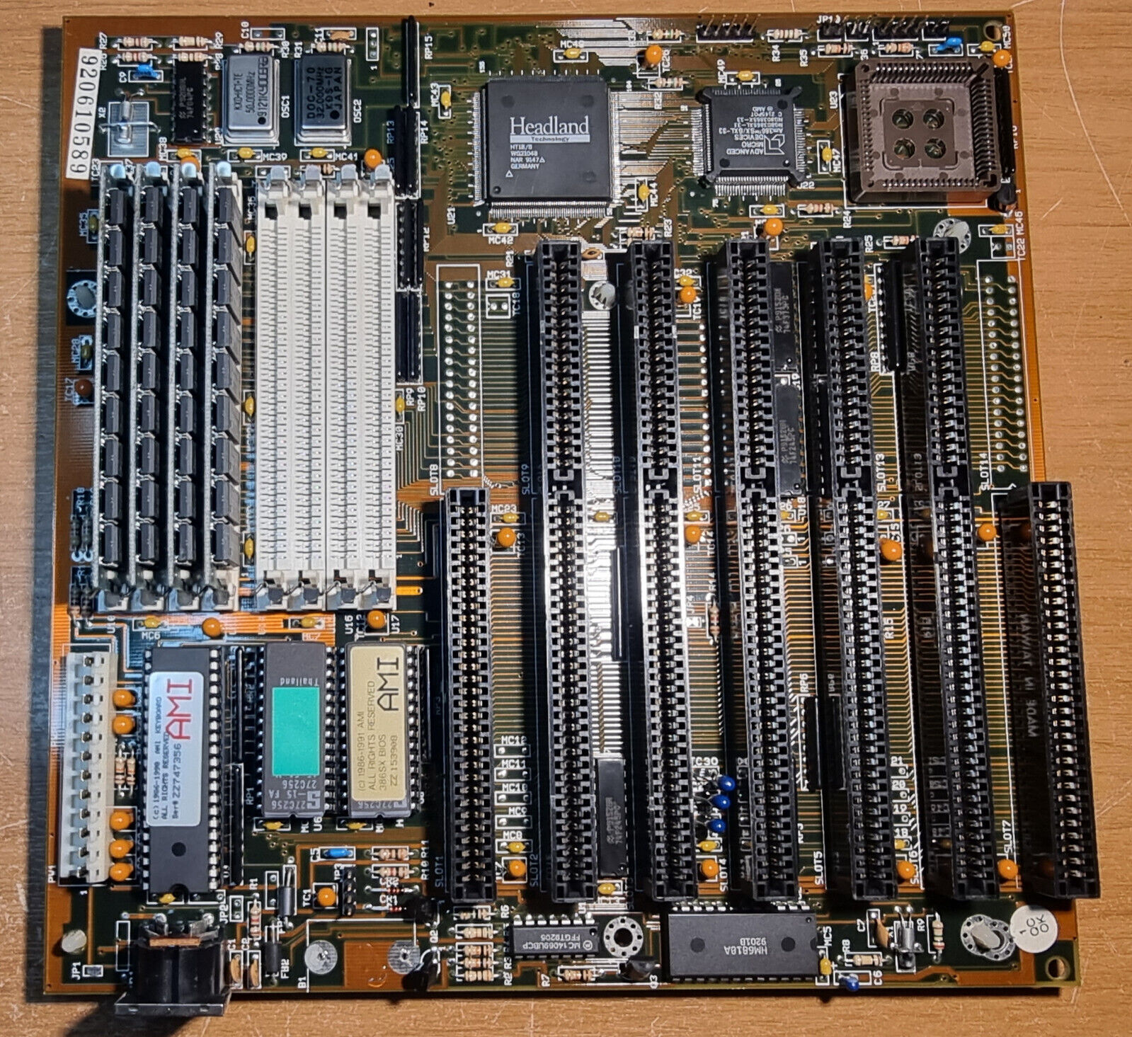 386 Chaintech HT18SX - Am386SX/SXL + 4MB Ram