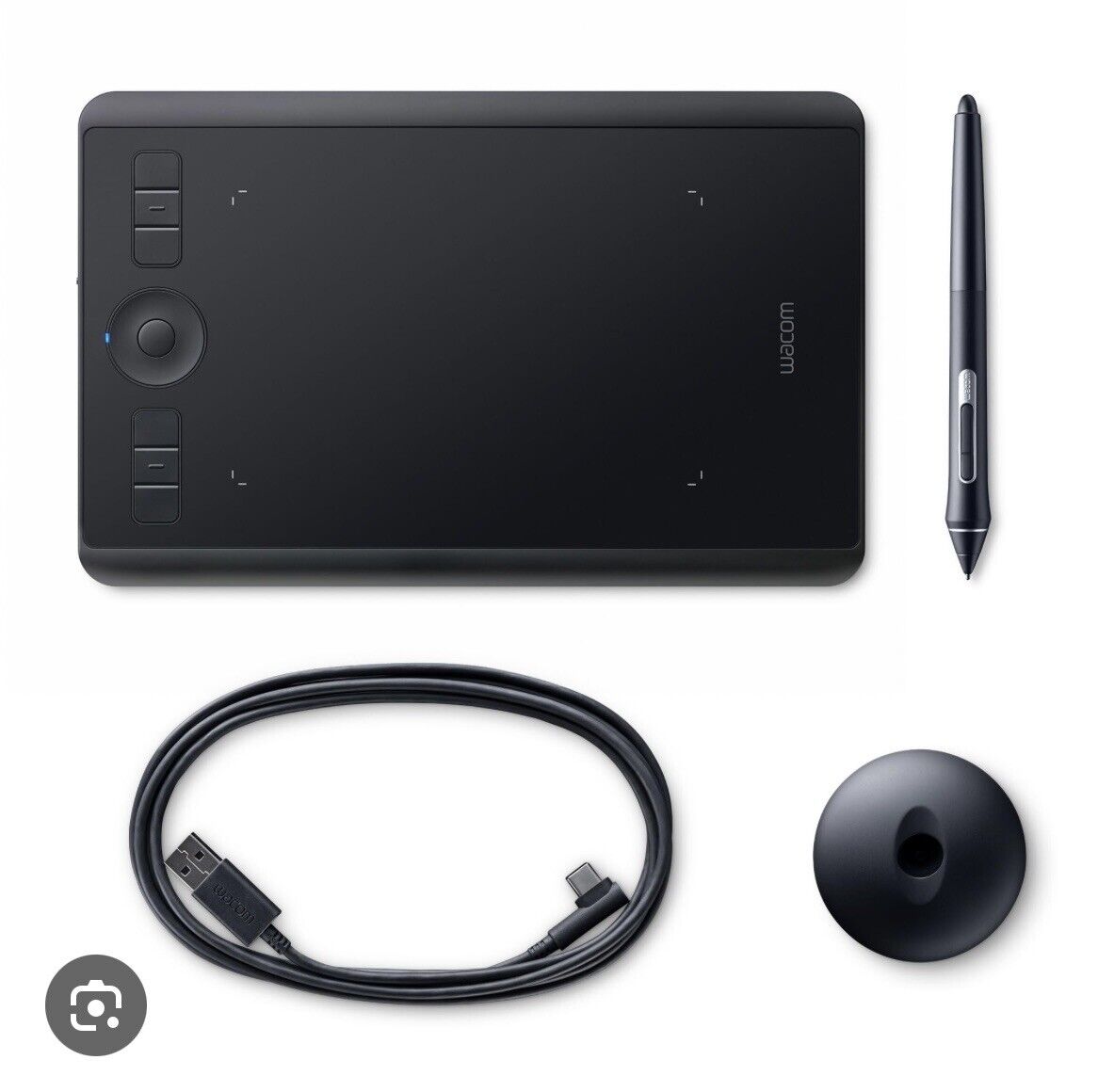 Wacom Intuos Pro Medium Digital Graphic Drawing Tablet - Black